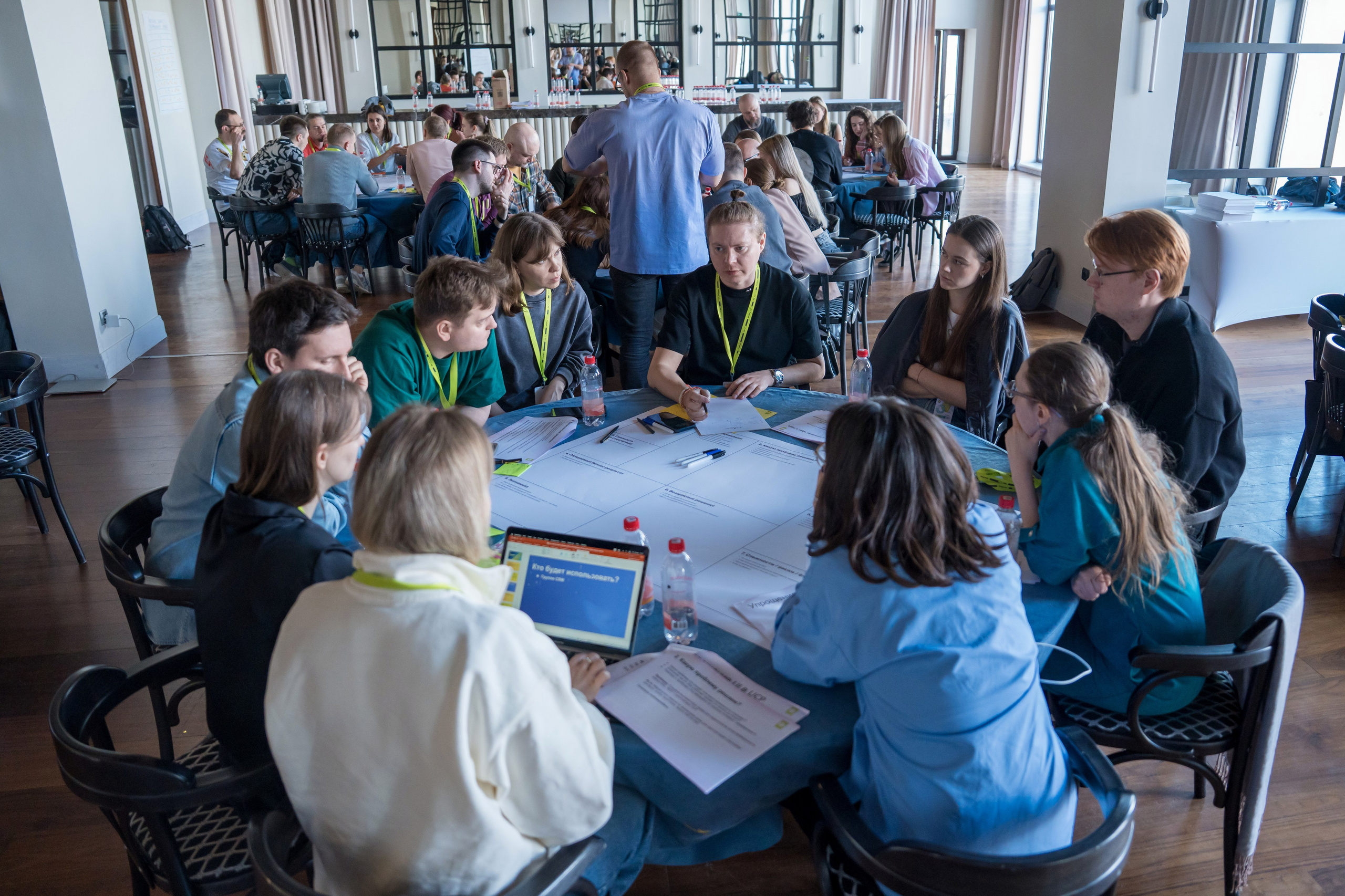 Тренинг для компании S7 Airlines в Красной Поляне. Репортажный фотограф в Красной Поляне и Сочи Павлюченко Екатерина