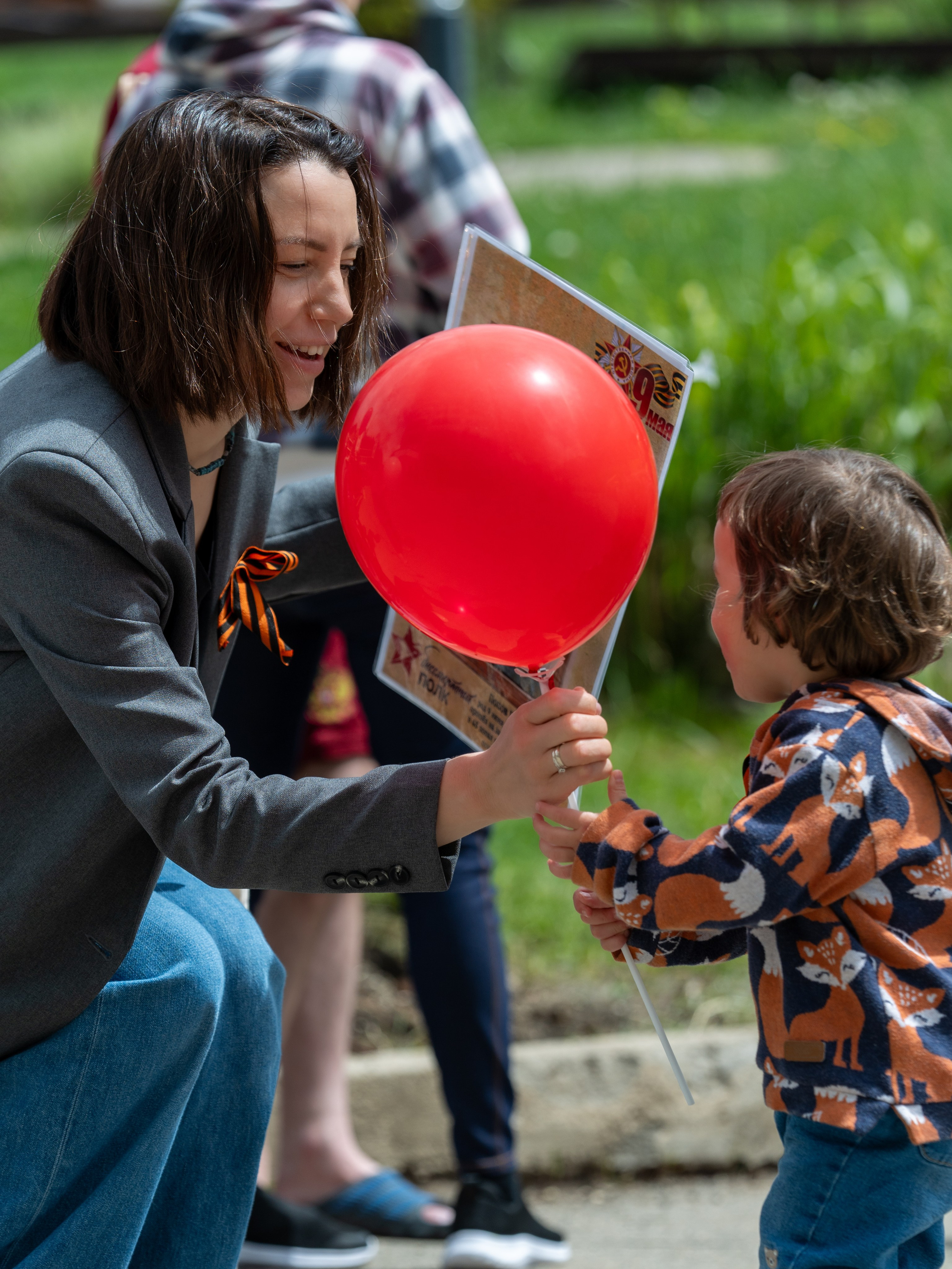 Шествие бессмертного полка 9 мая 2024 Rosa Springs. Репортажный фотограф в Красной Поляне и Сочи Павлюченко Екатерина