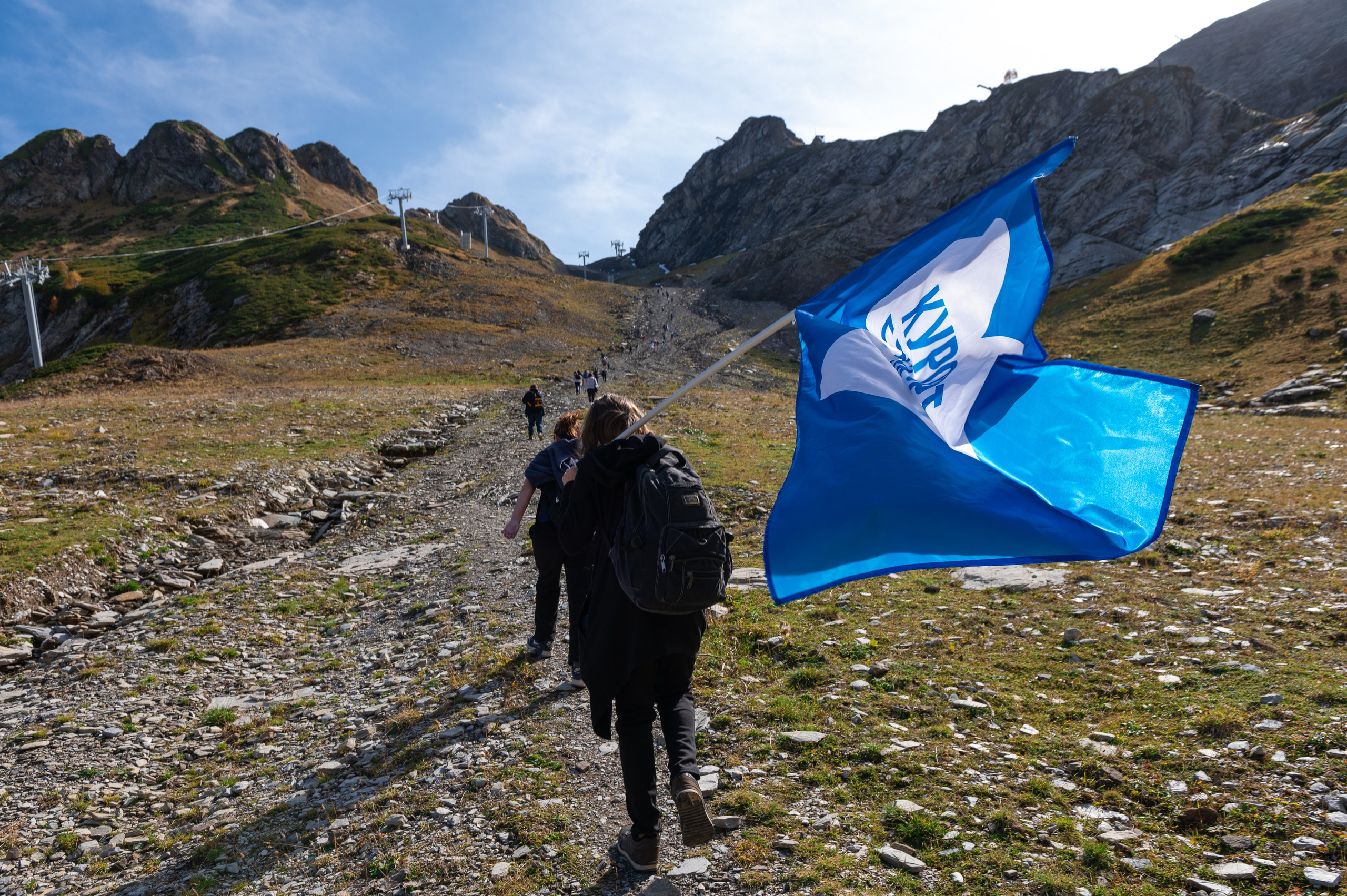 Хайкинг по трем курортам Красной Поляны 2022. Репортажный фотограф в Красной Поляне и Сочи Павлюченко Екатерина
