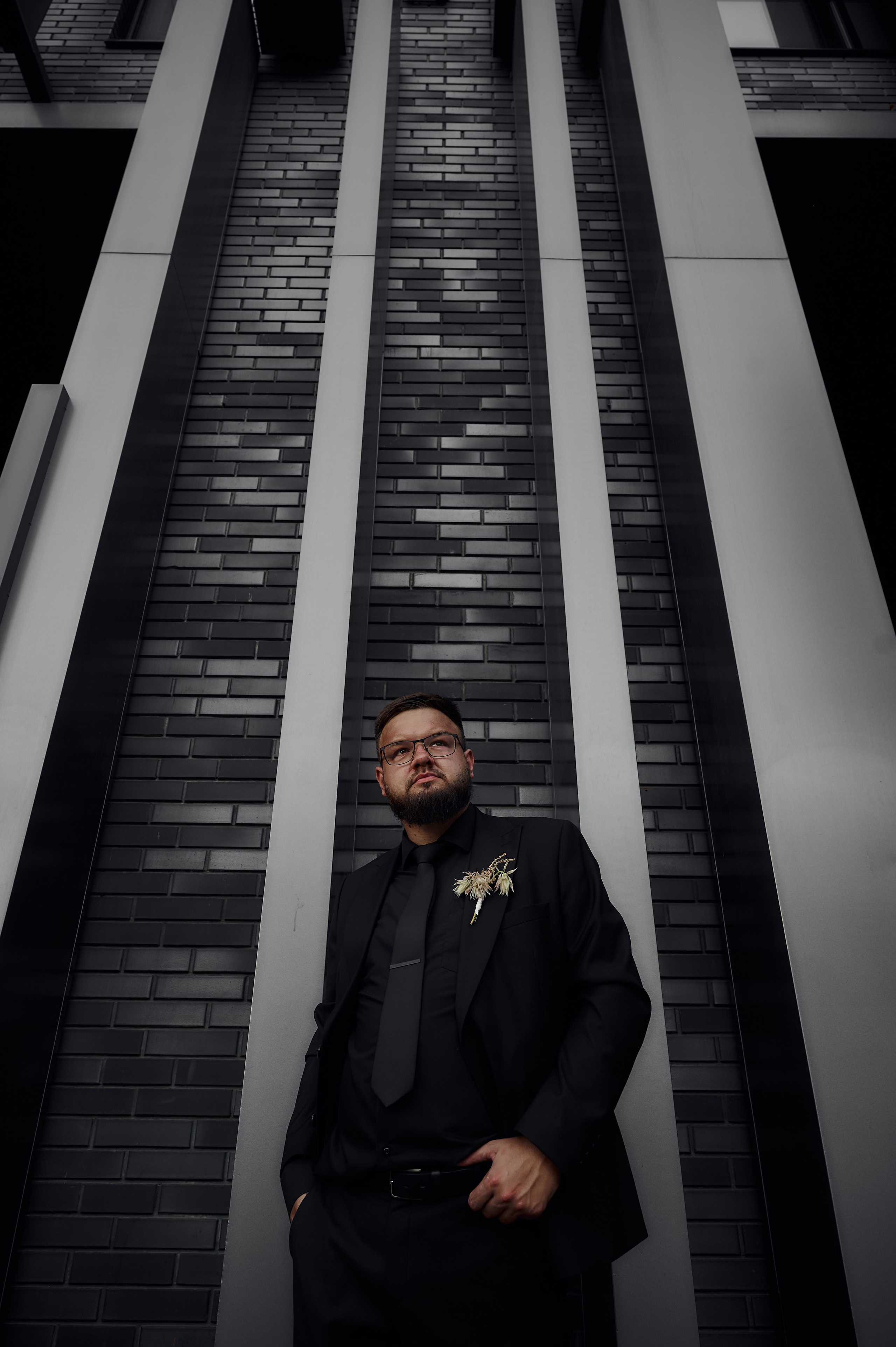 Свадебная фотосессия в Туле в черном. Свадебный фотограф в Туле Никита Беляев