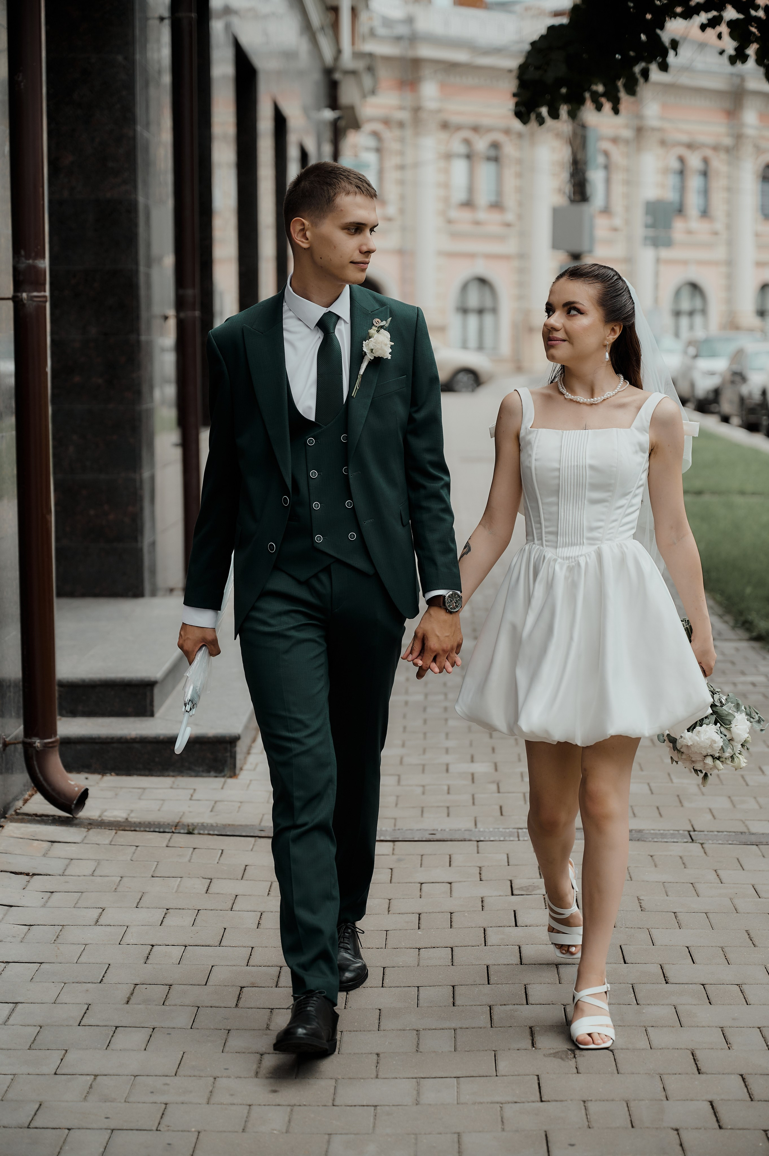 Свадебная прогулка по Туле. Свадебный фотограф в Туле Никита Беляев