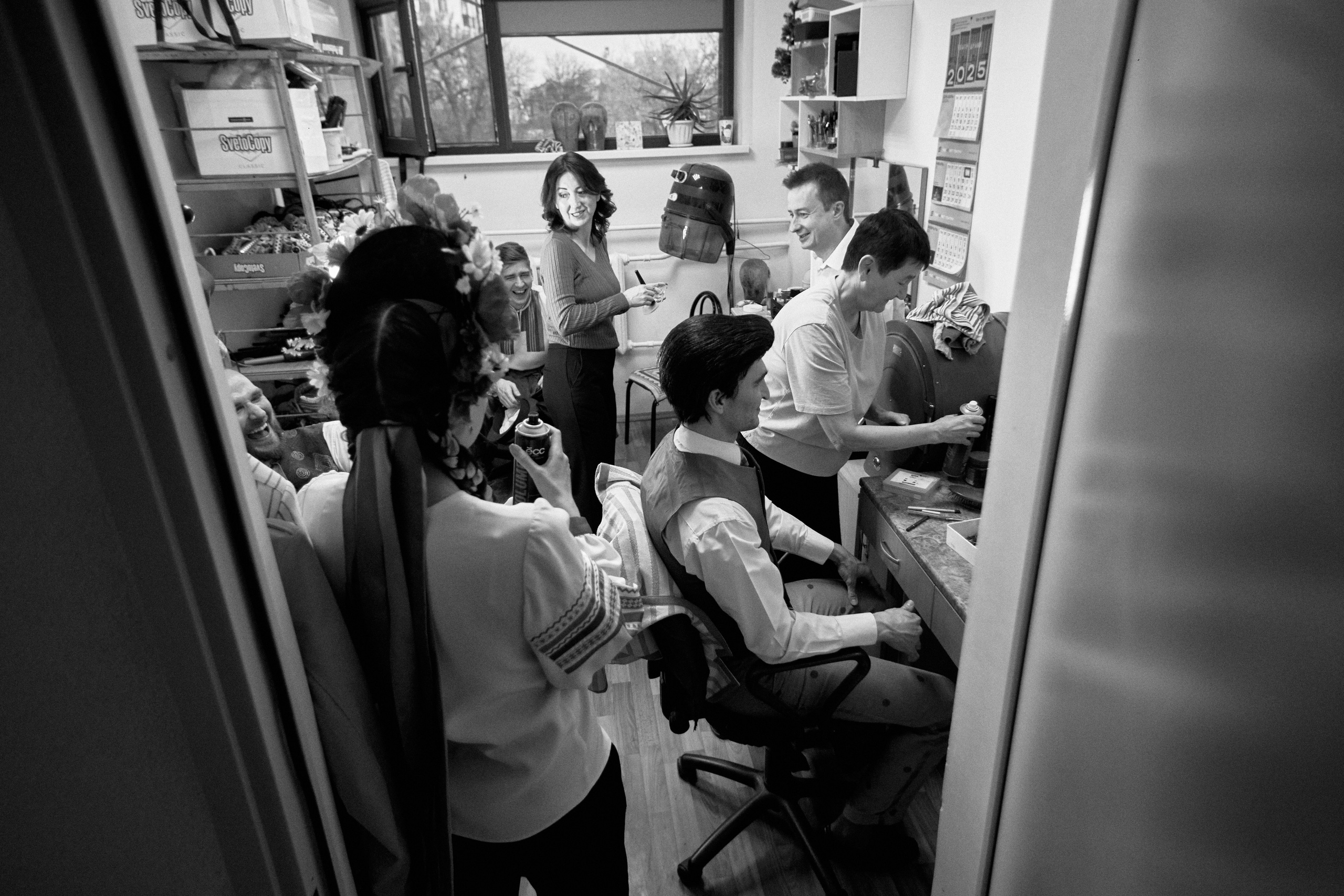 За кулисами. Фотограф Юлия Маринина