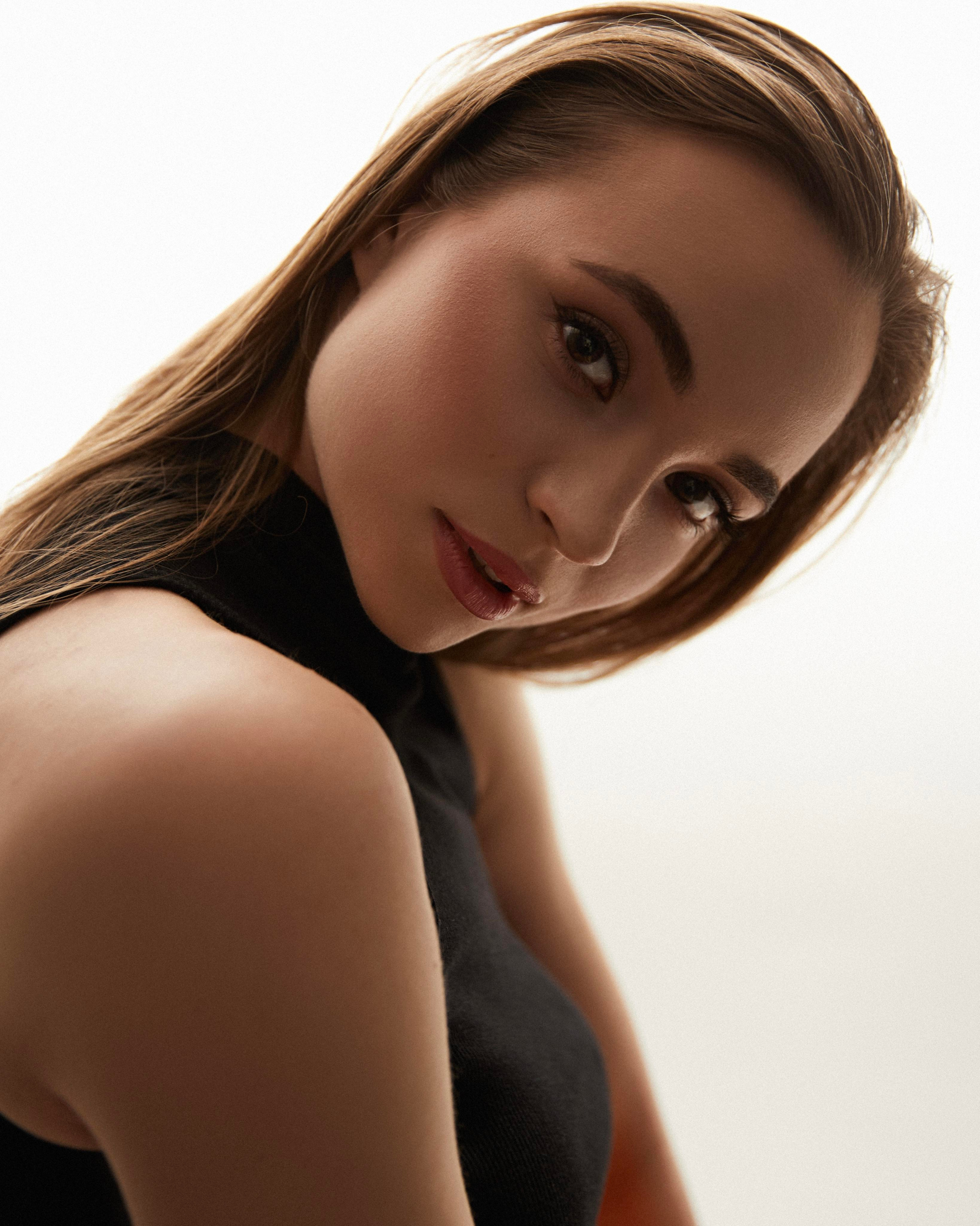 Индивидуальная фотосессия в студии. Портретный фотограф в Москве Виктория Шереметьева