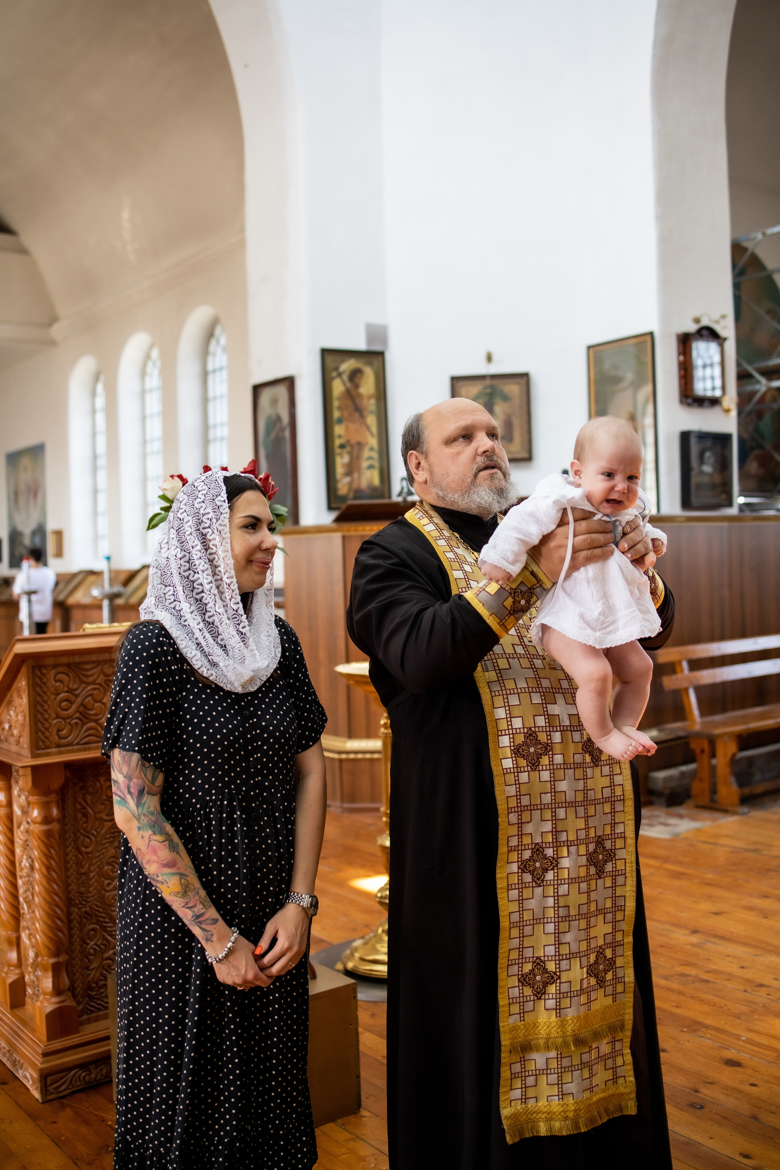 Крещение Вовочки. Фотограф Надежда Лукьянова