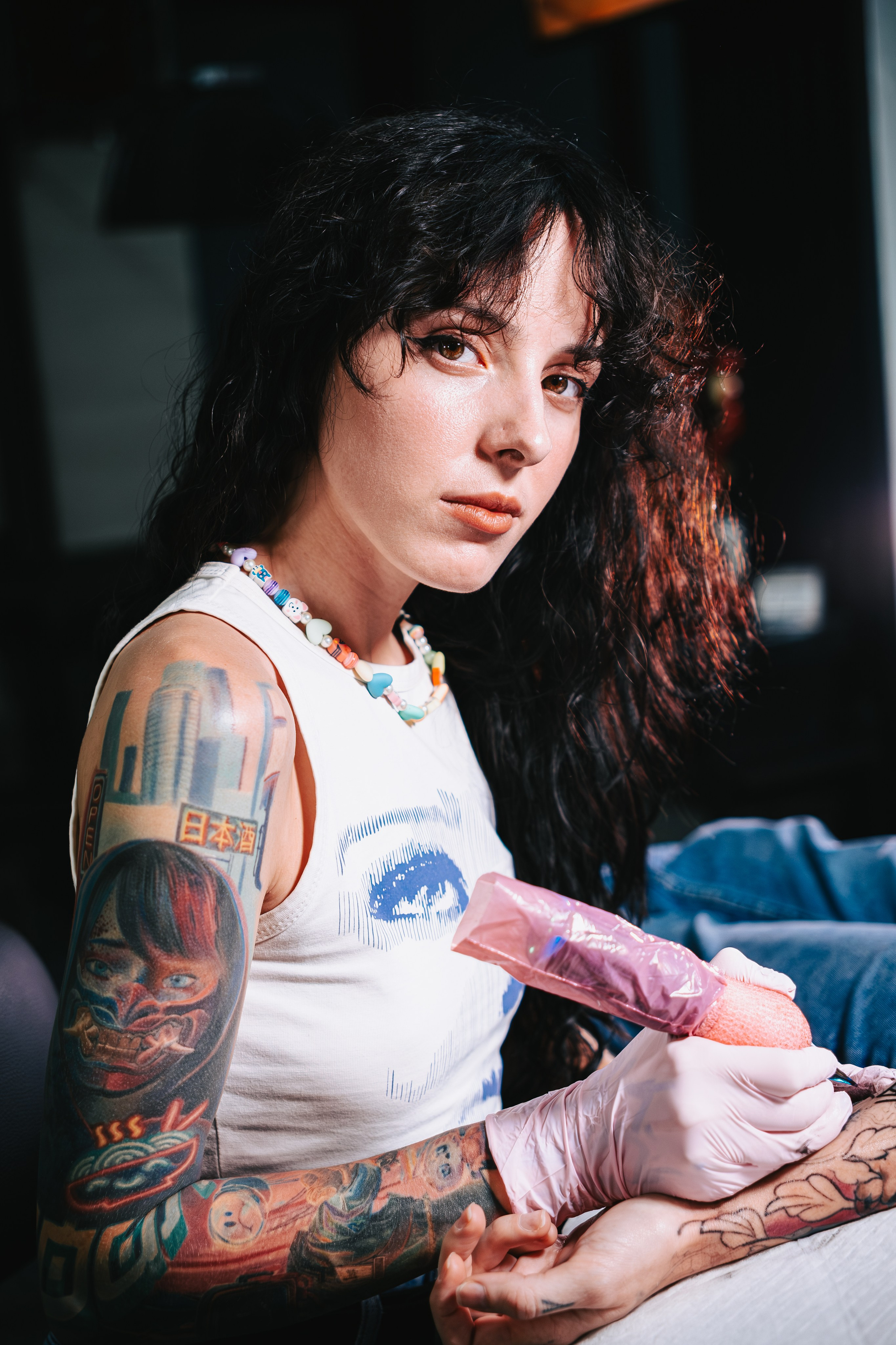 Съемка для личного бренда Kolesnikova Tattoo. Коммерческий и Портретный Фотограф Симферополь Крым Максим Махо