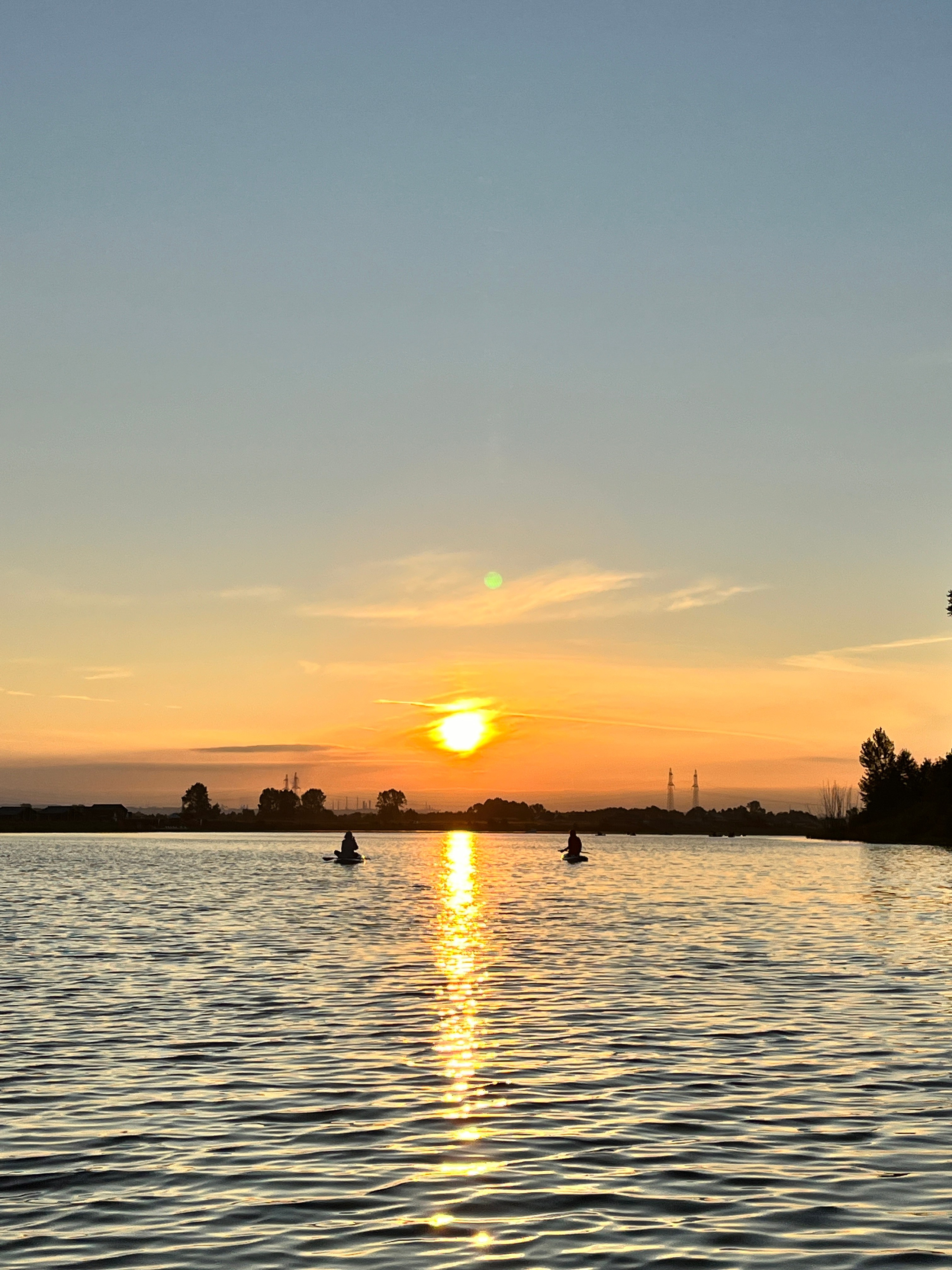 Рассветы на сапбордах в Уфе