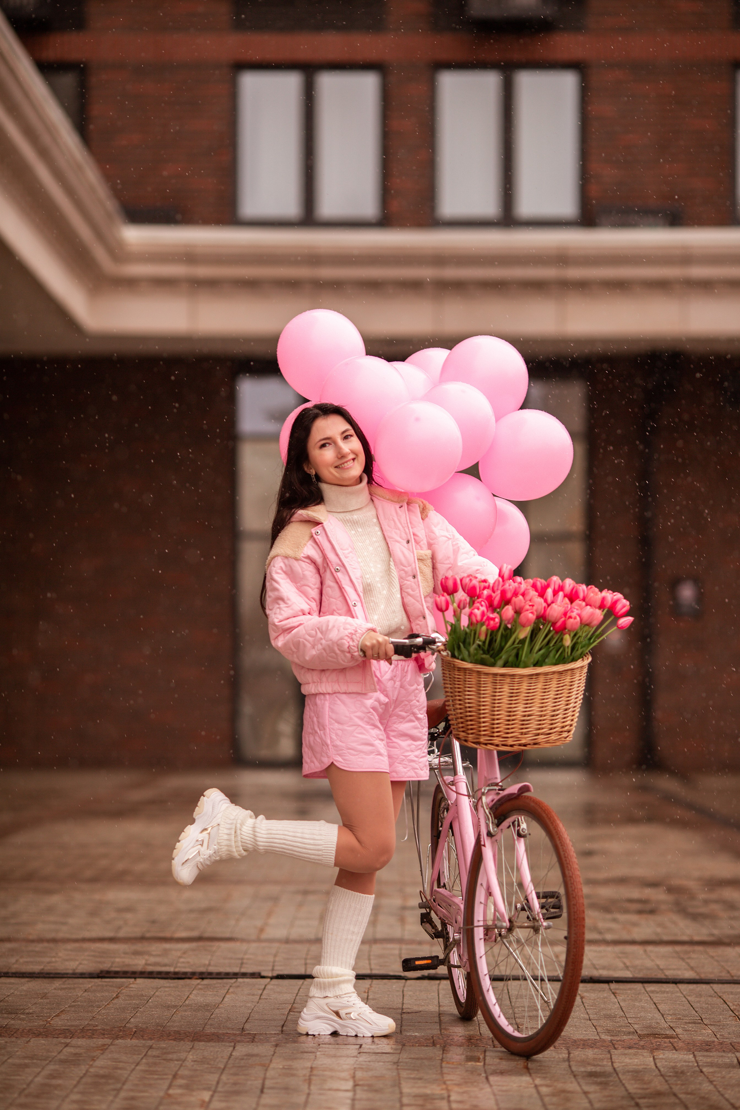 Розовый велосипед. Фотограф Ольга Бобб Нижний Новгород