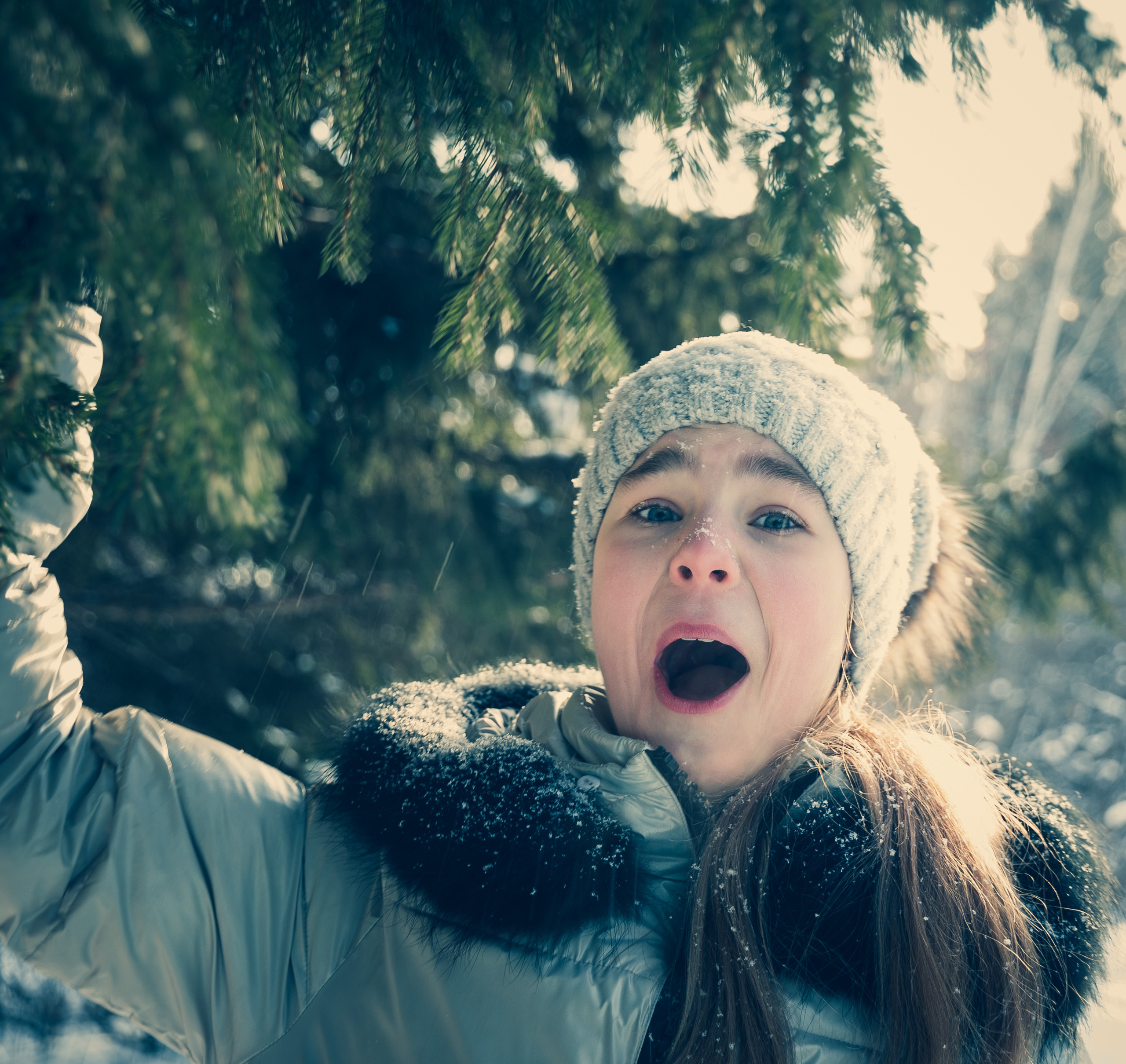 зимняя прогулка