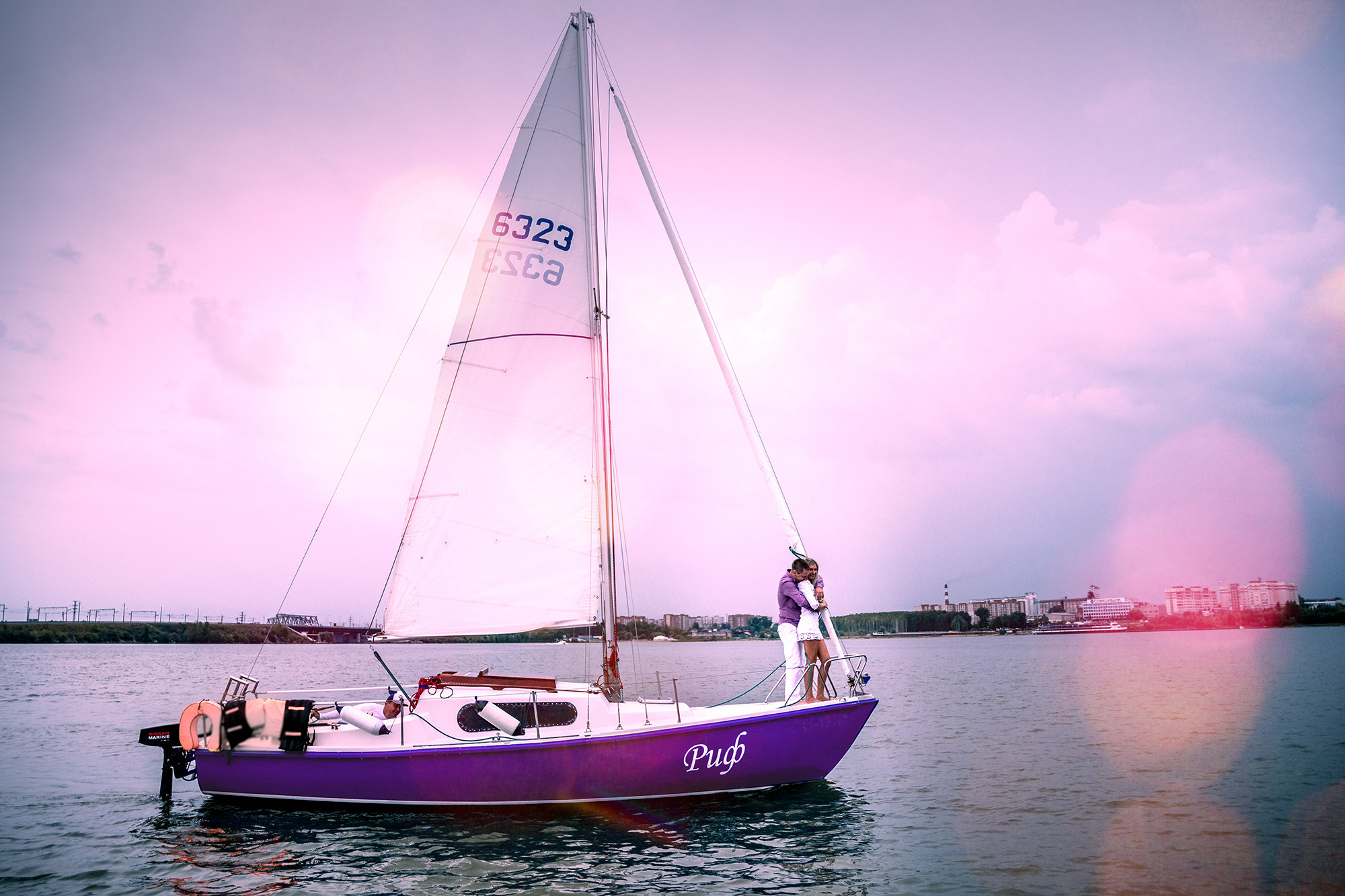 фотосессия на яхте