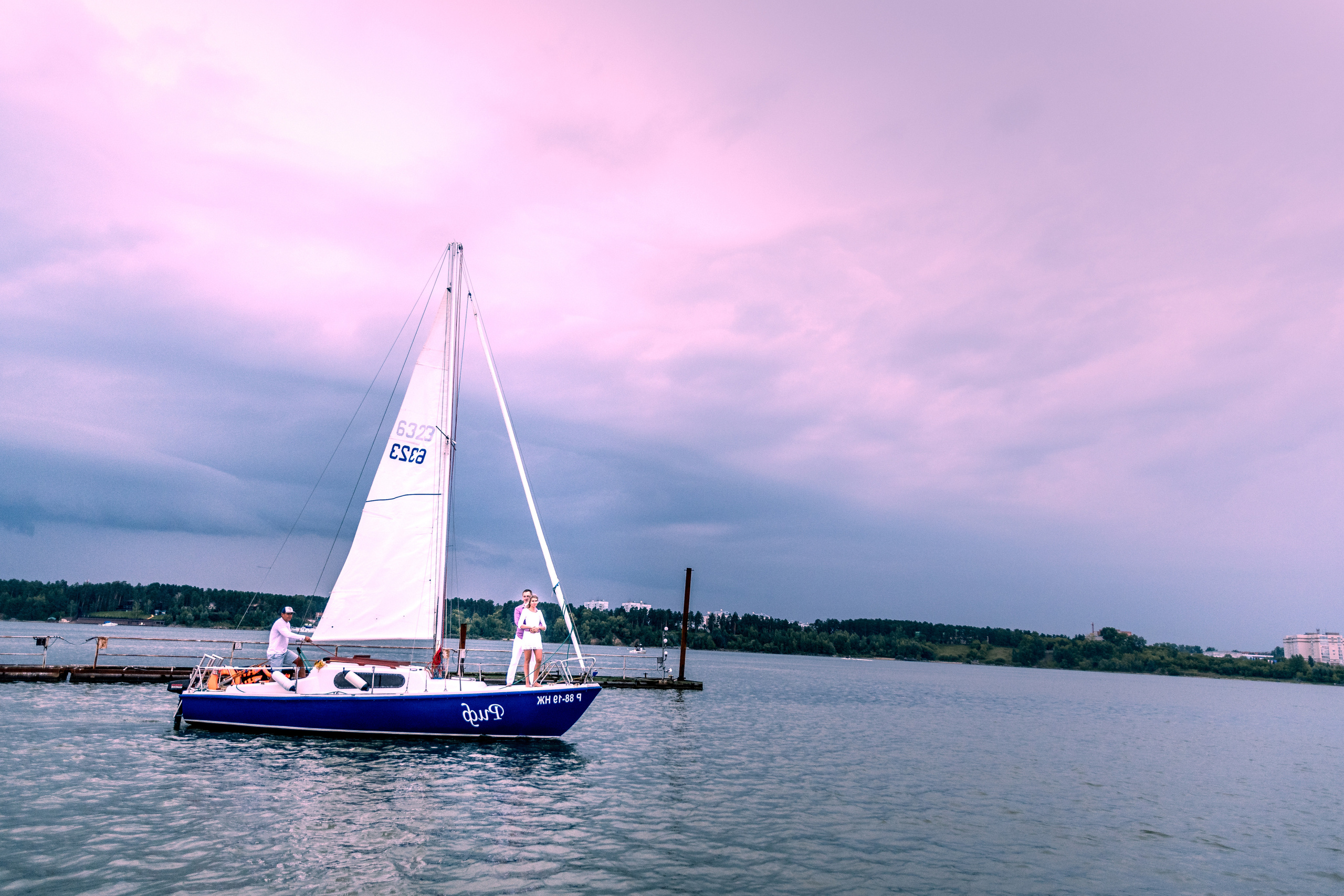 фотосессия на яхте