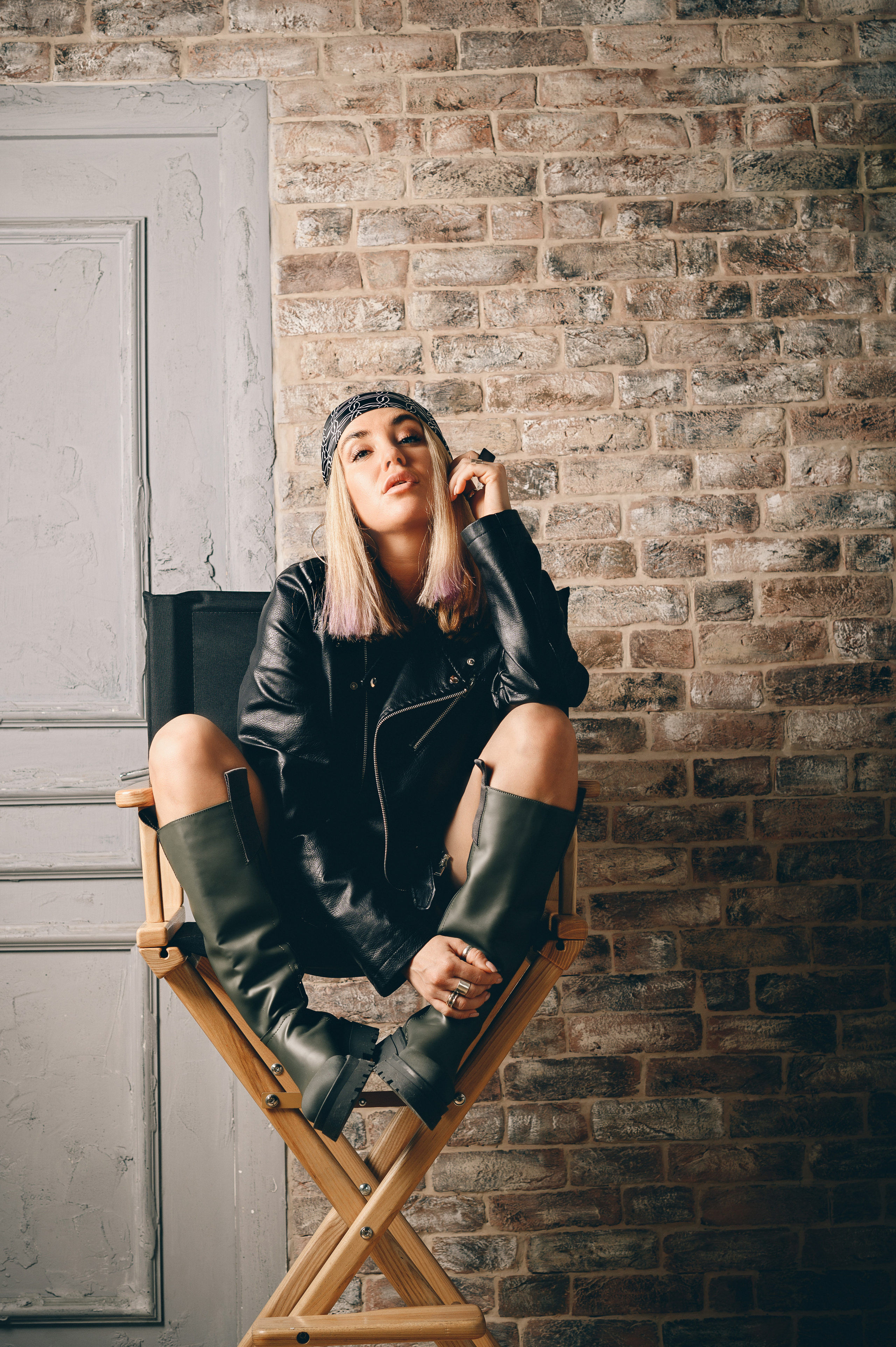 девушкабайкер