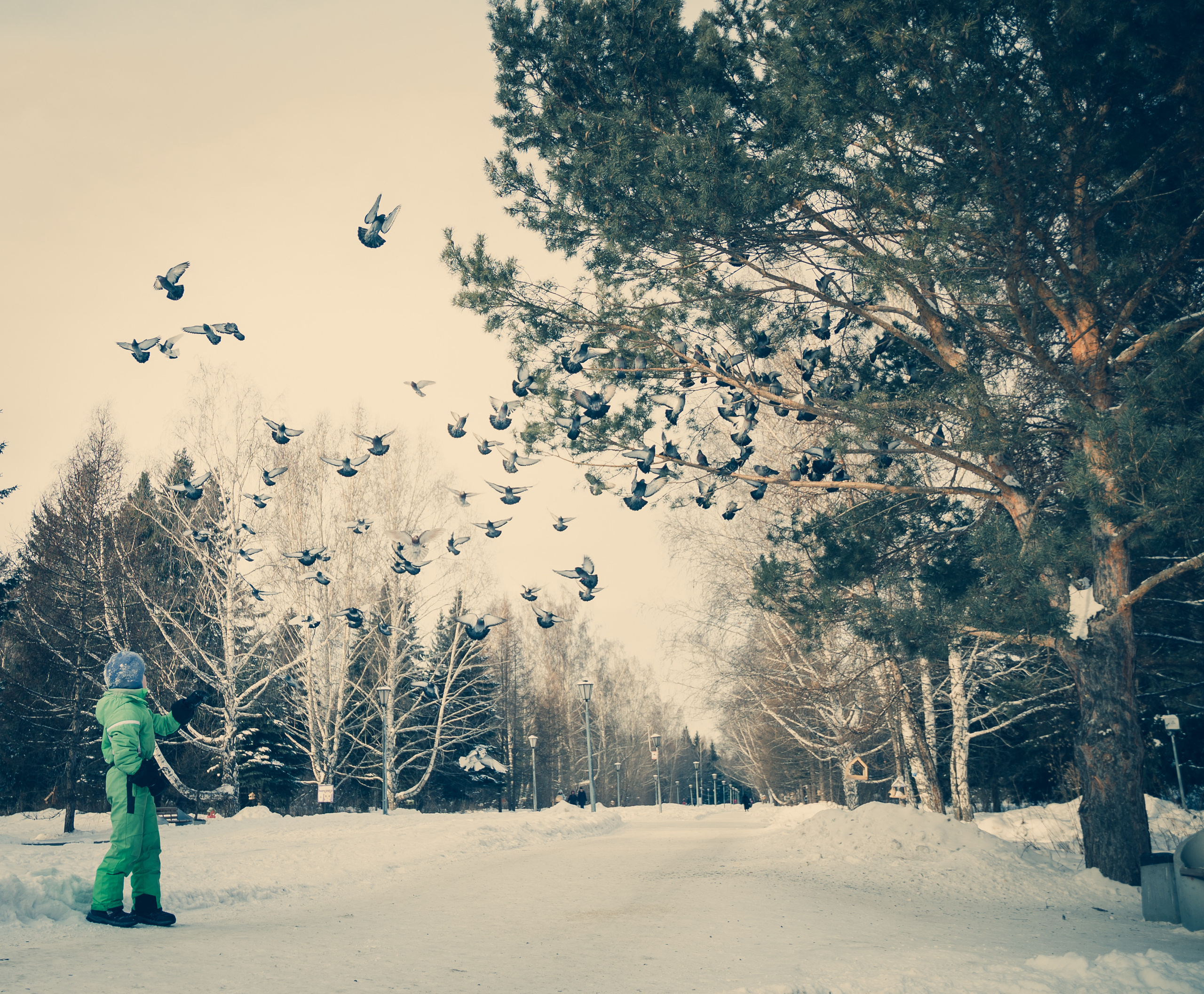 Дети гуляют. Спортивный и портретный фотограф