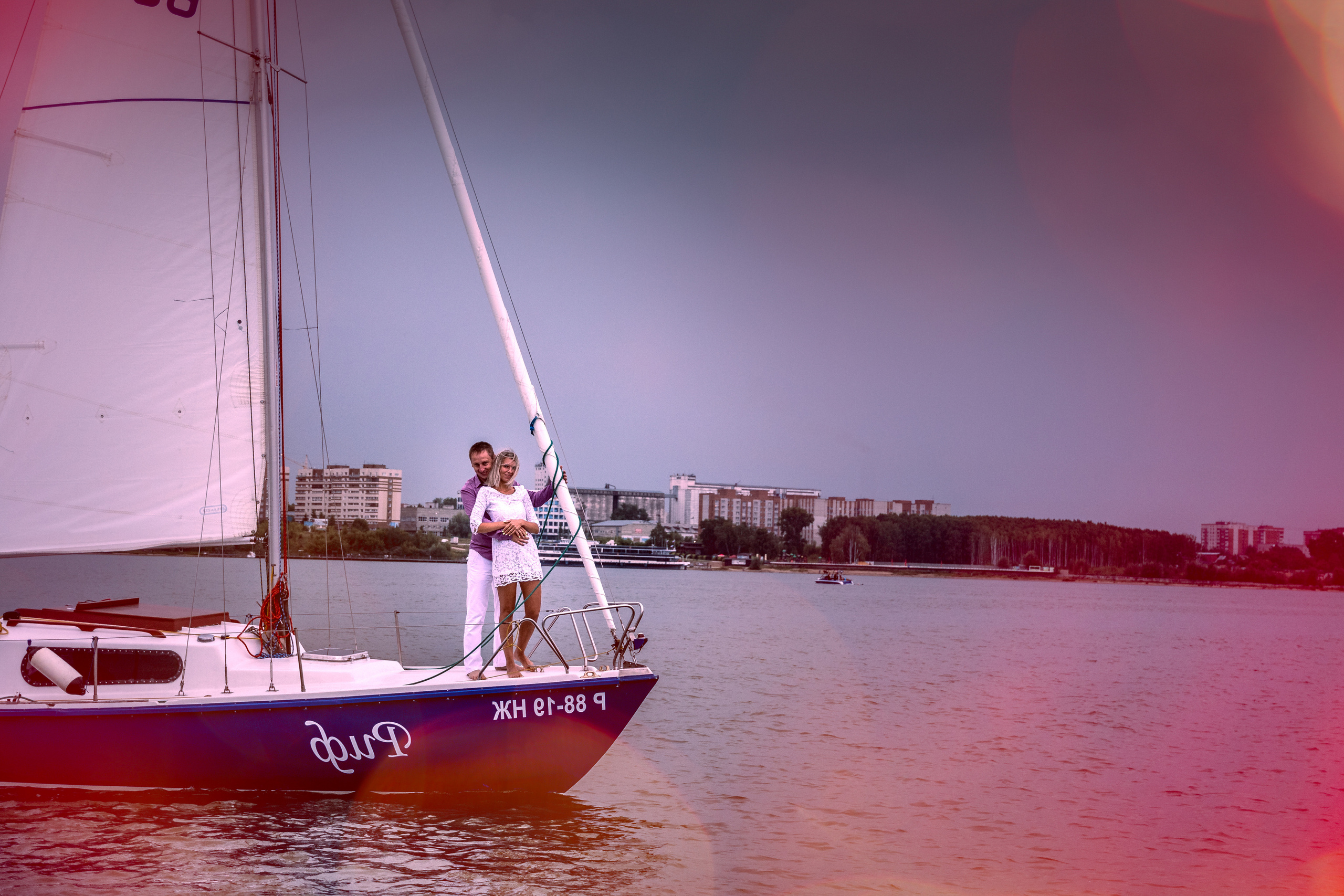 фотосессия на яхте