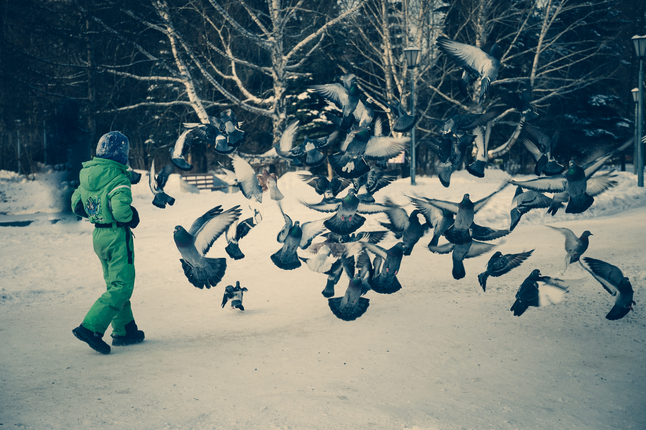Дети гуляют. Спортивный и портретный фотограф