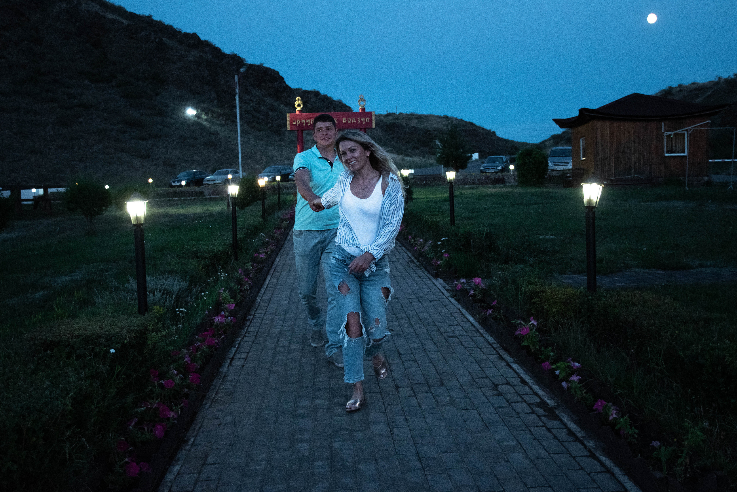 фотосессия в ночи