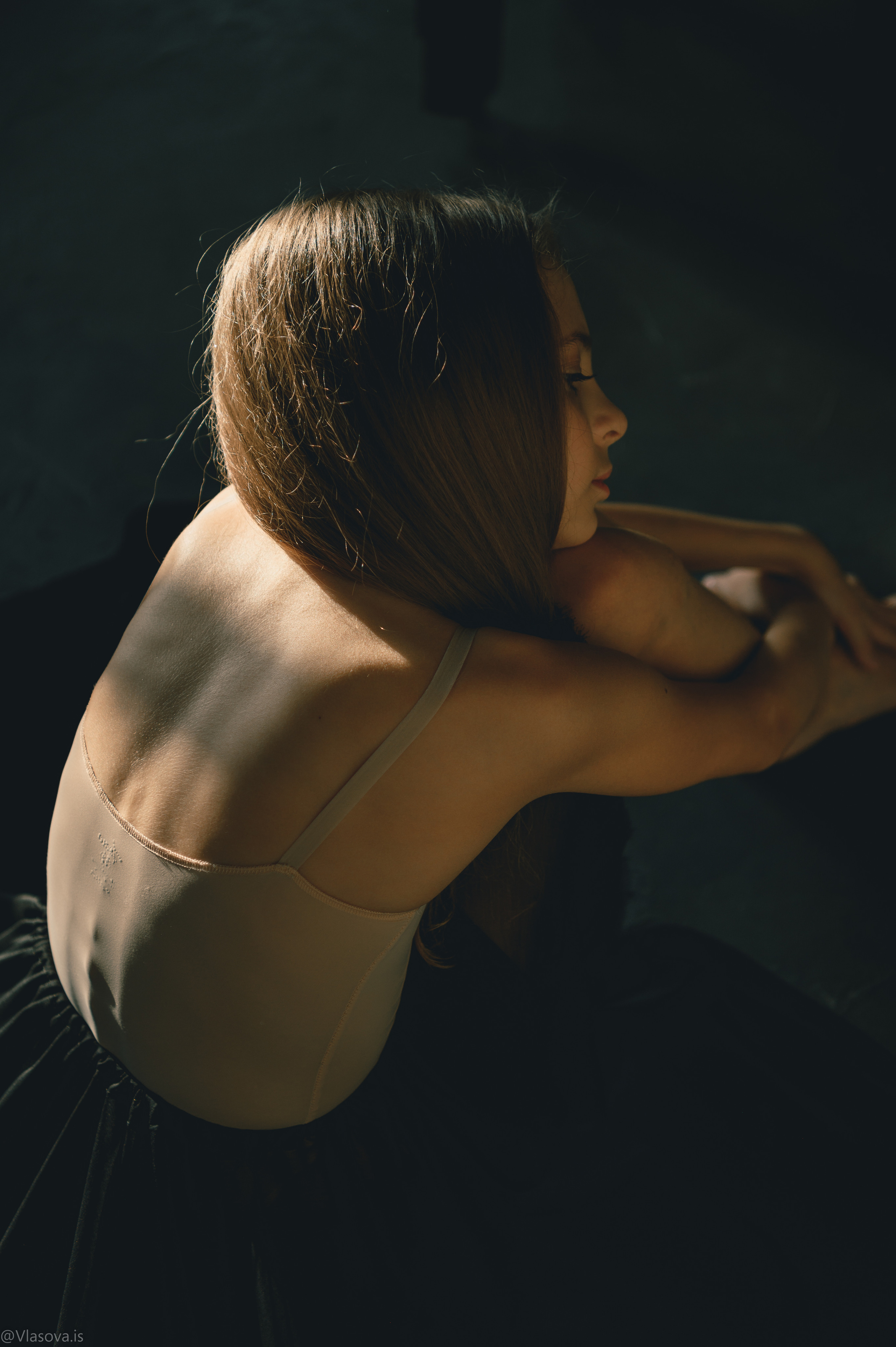 отдых гимнастки