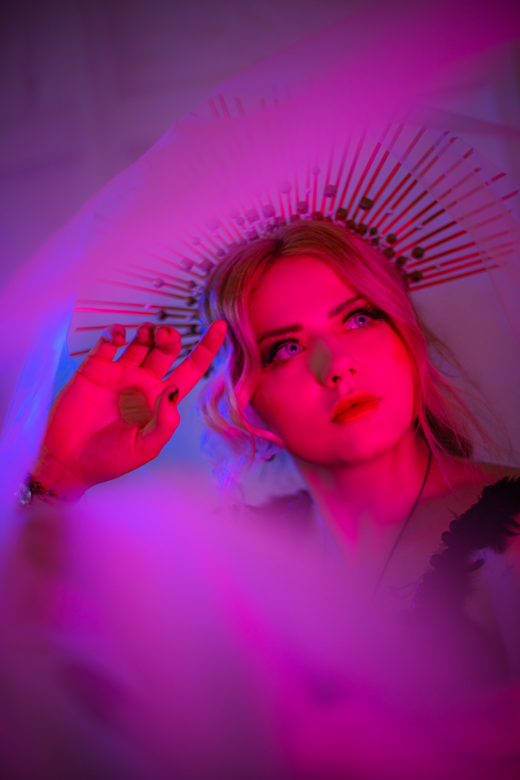 TINA NEON. Polaroud love