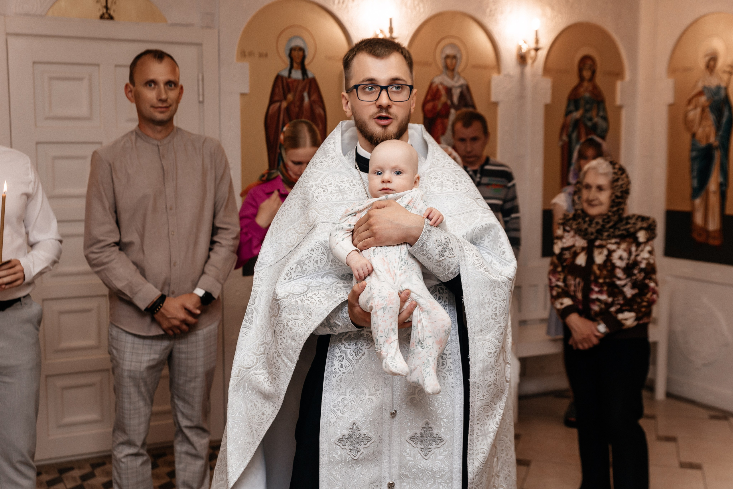 Крещение Варвары. Семейный фотограф Минск Усова Ольга