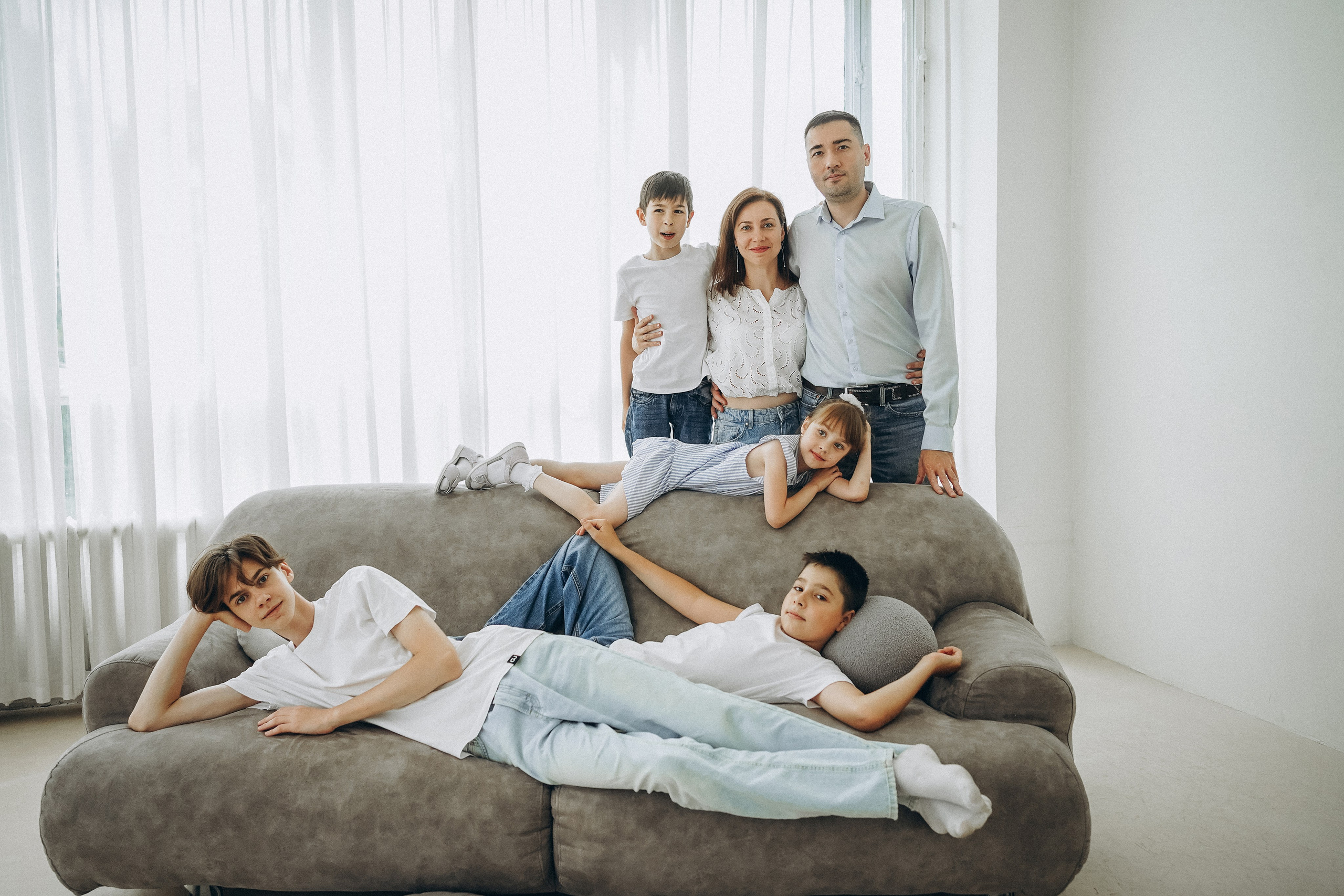 История большой семьи. Фотограф Наталья Колганова