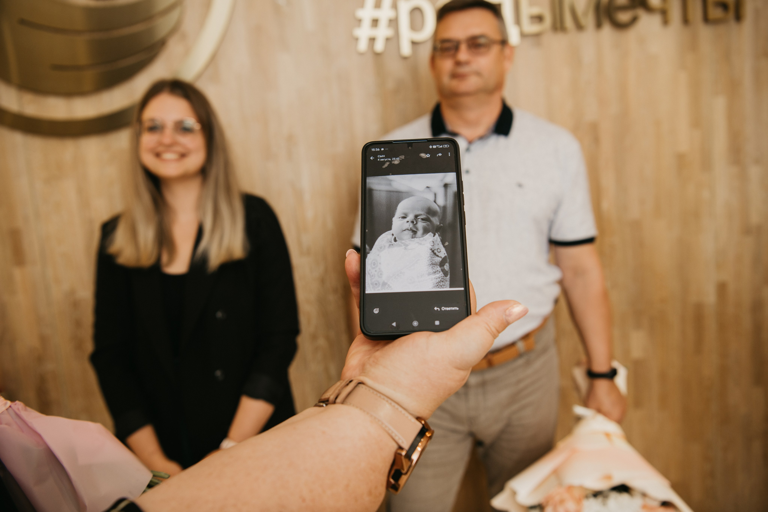 Выписка Таисии. Мать и дитя в Лапино. Фотограф на выписку из роддома в Москве и МО