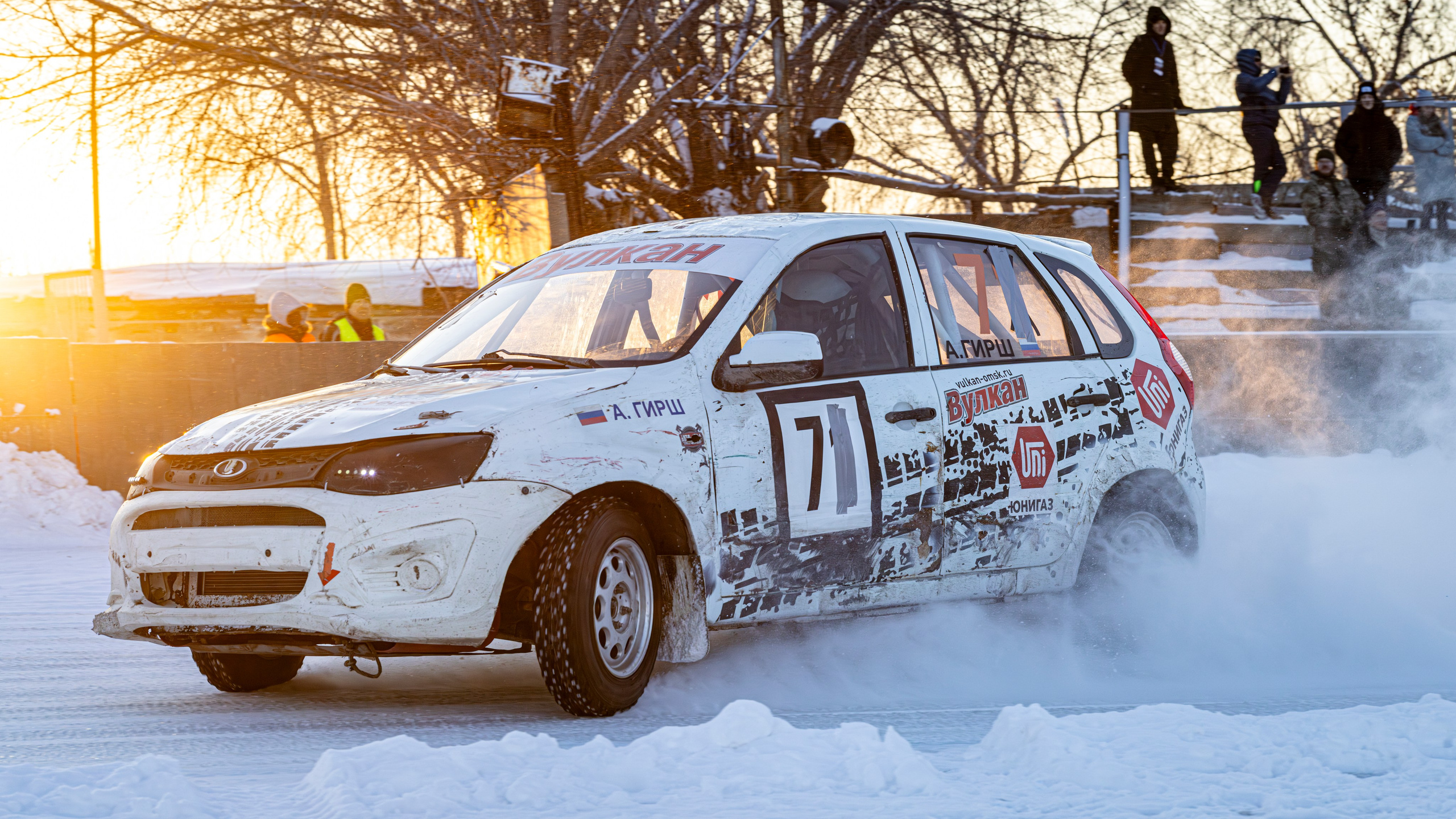 Автогонки «Трек 400» на льду. Bertran Ordo