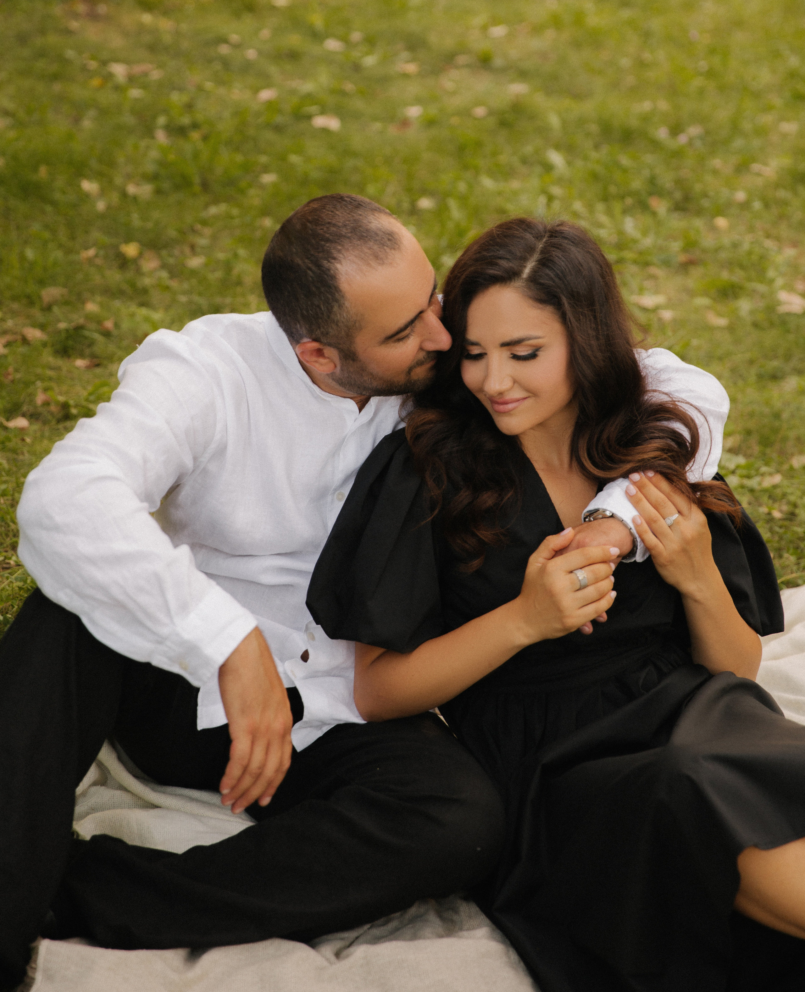 Семейная съёмка на закате в ботаническом саду. Фотограф в Краснодаре и Краснодарском крае