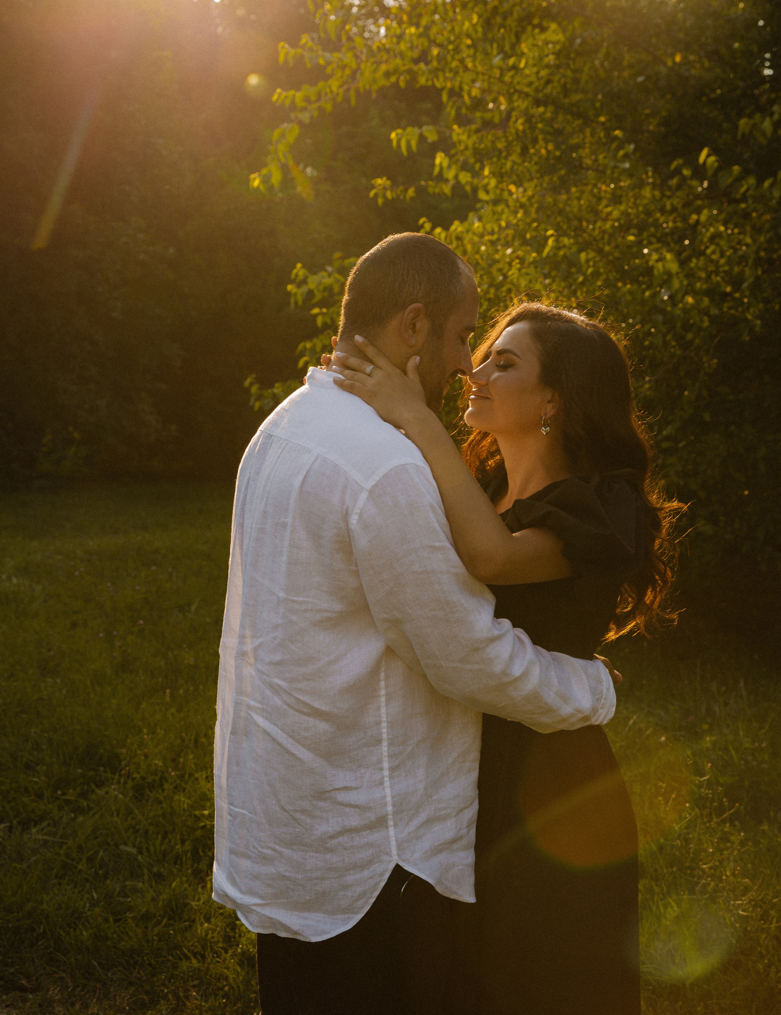 Семейная съёмка на закате в ботаническом саду. Фотограф в Краснодаре и Краснодарском крае