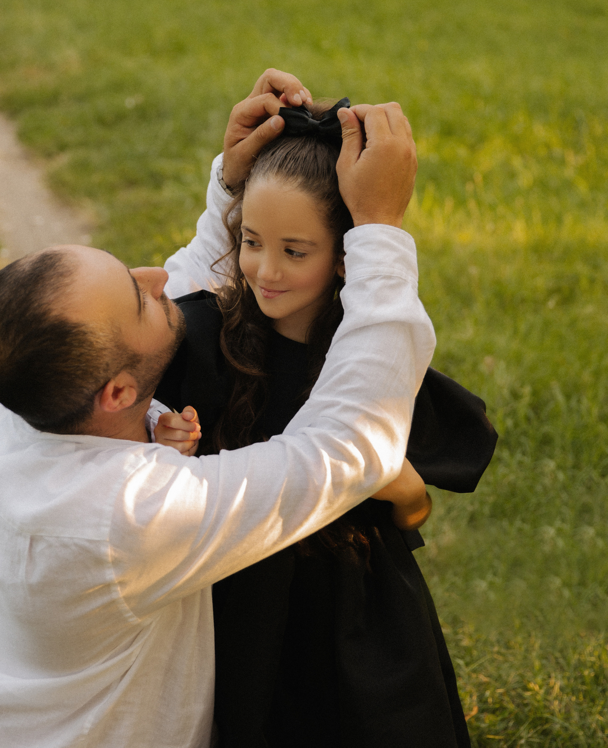 Семейная съёмка на закате в ботаническом саду. Фотограф в Краснодаре и Краснодарском крае