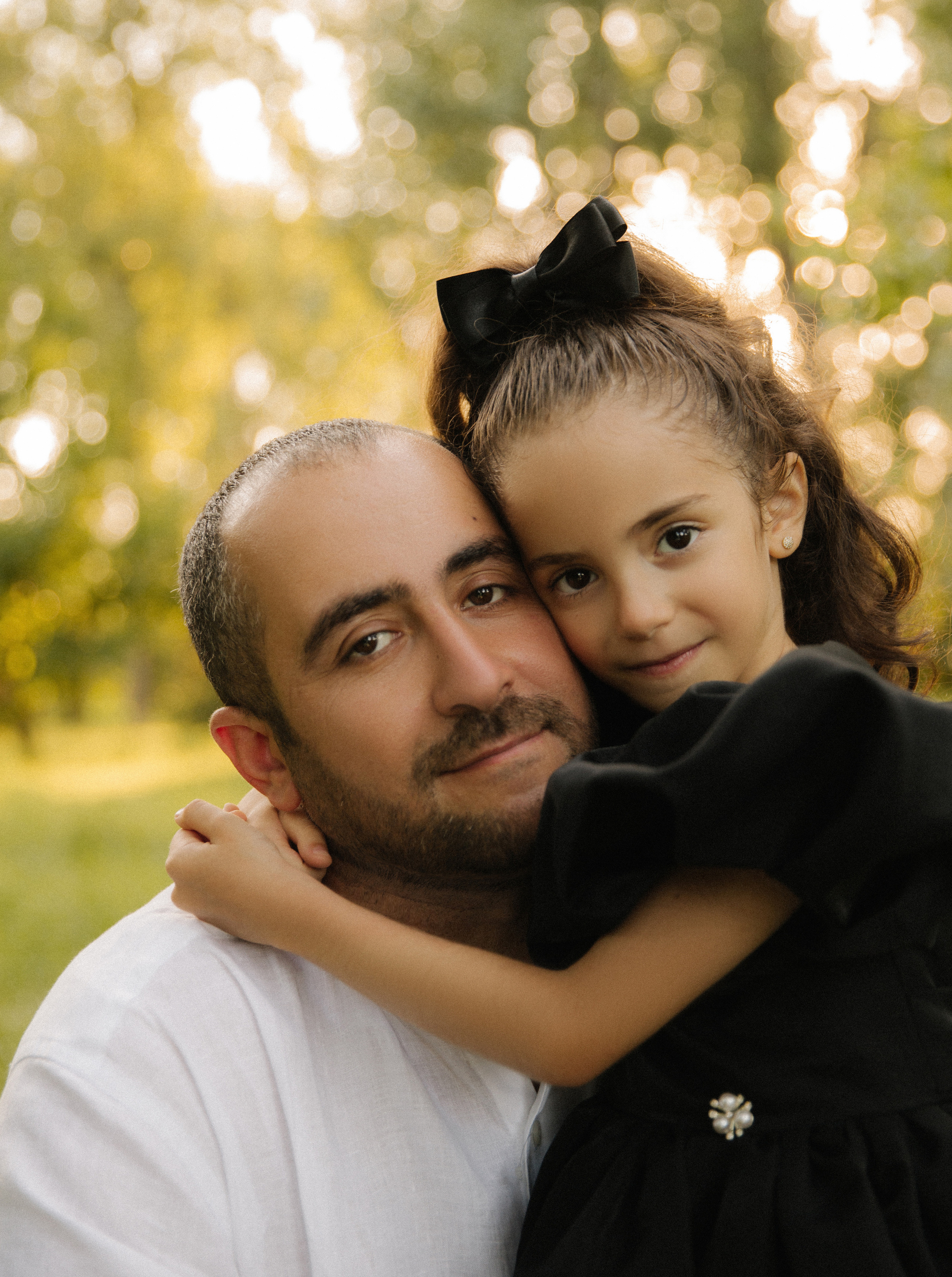 Семейная съёмка на закате в ботаническом саду. Фотограф в Краснодаре и Краснодарском крае