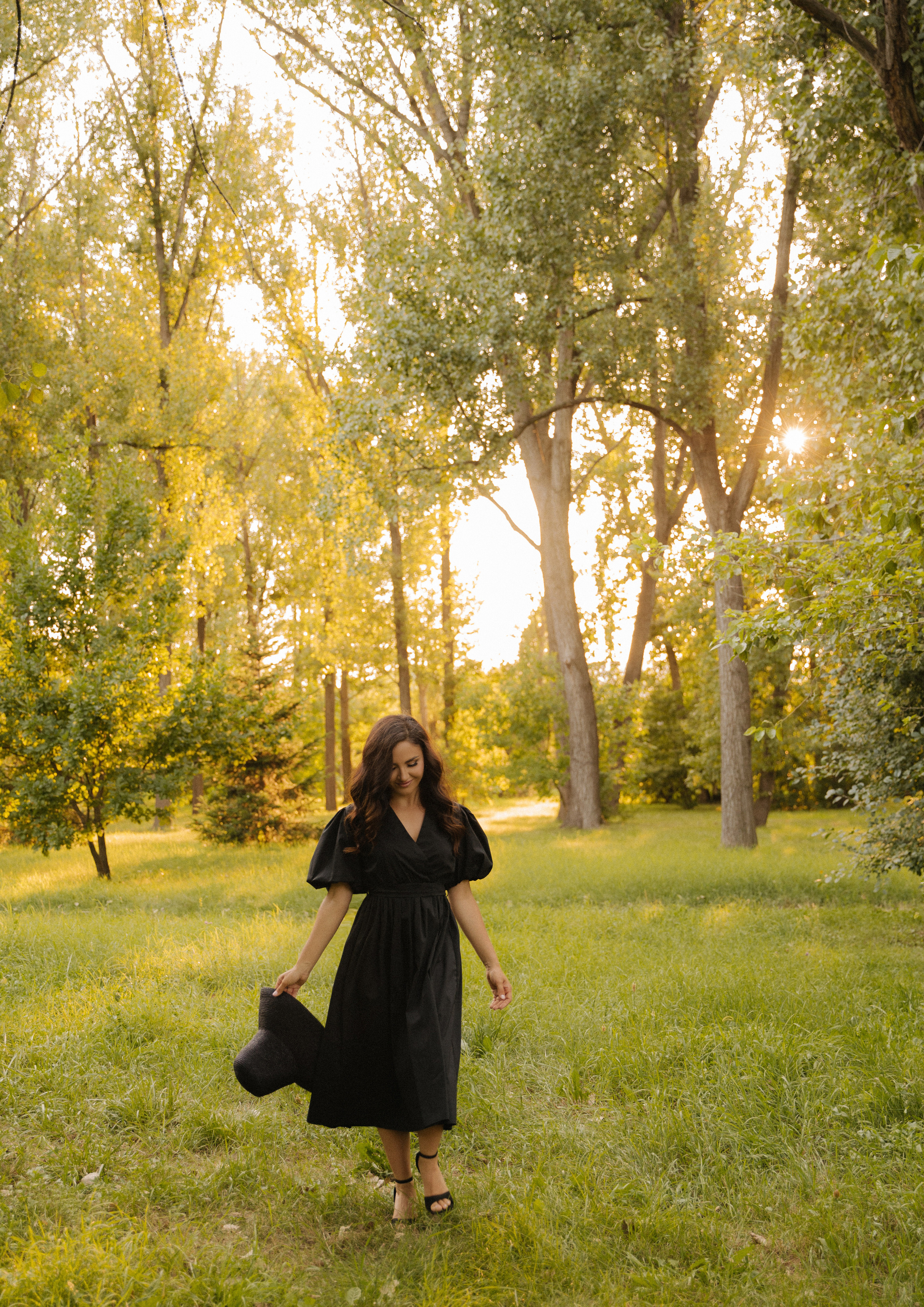 Семейная съёмка на закате в ботаническом саду. Фотограф в Краснодаре и Краснодарском крае