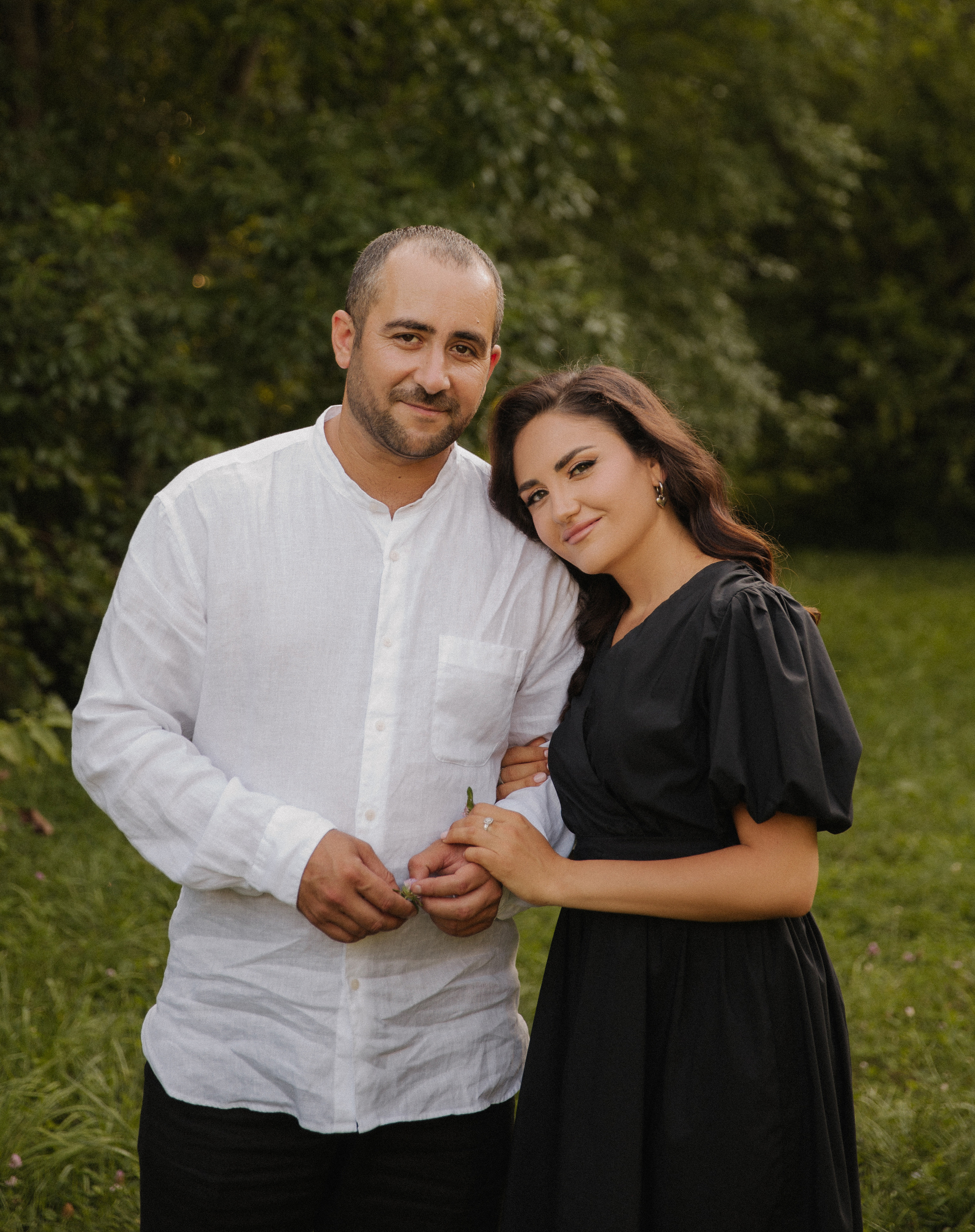 Семейная съёмка на закате в ботаническом саду. Фотограф в Краснодаре и Краснодарском крае