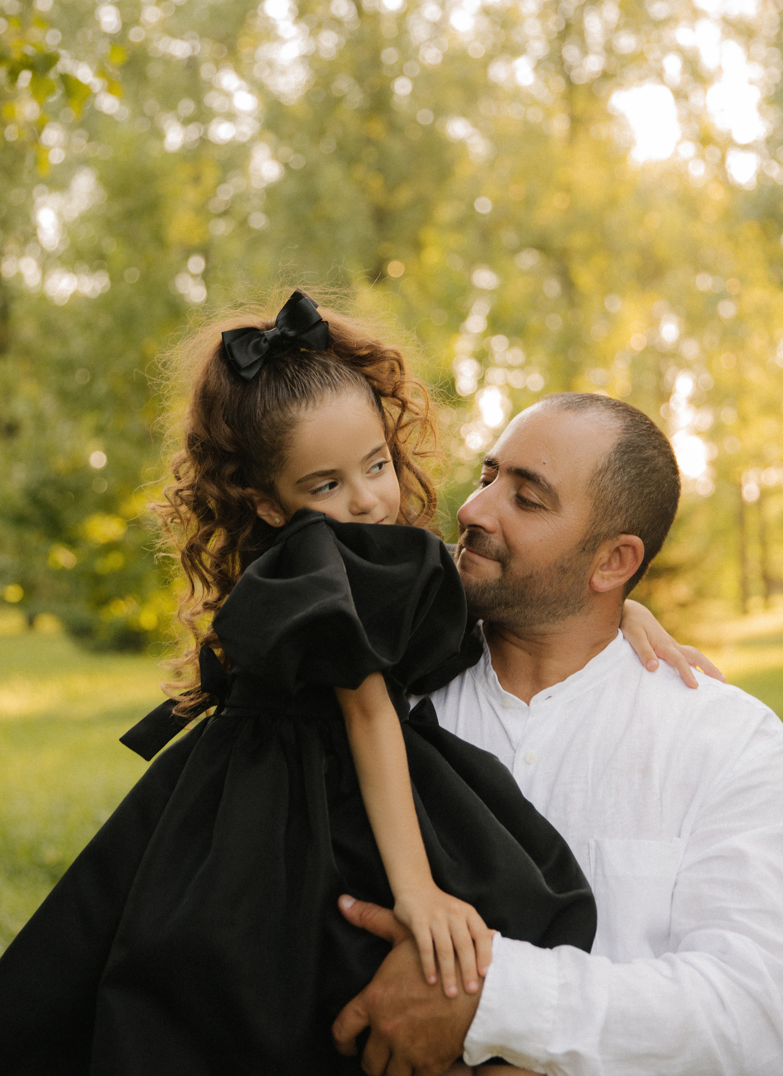 Семейная съёмка на закате в ботаническом саду. Фотограф в Краснодаре и Краснодарском крае
