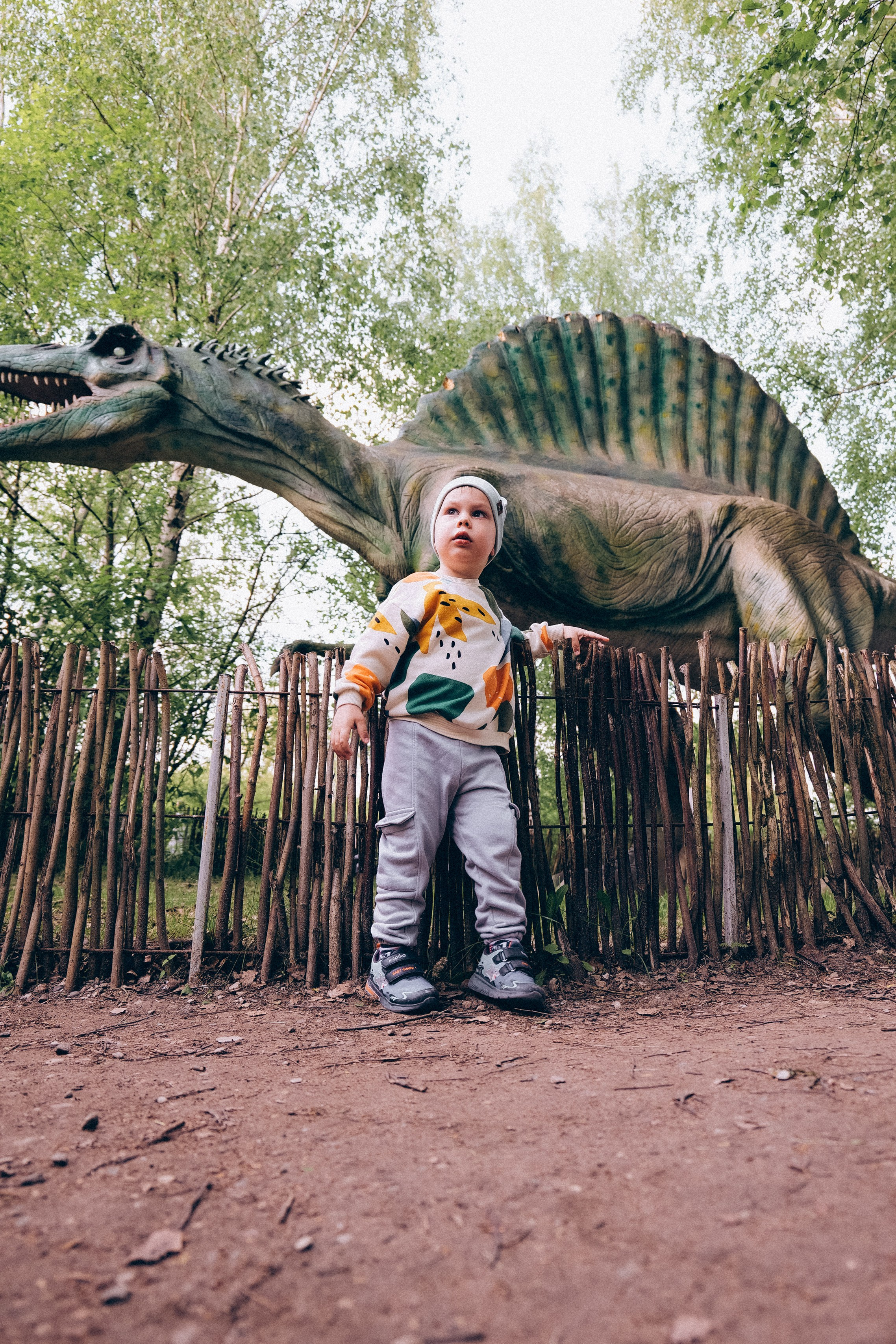 Семейная прогулка в Динопарке