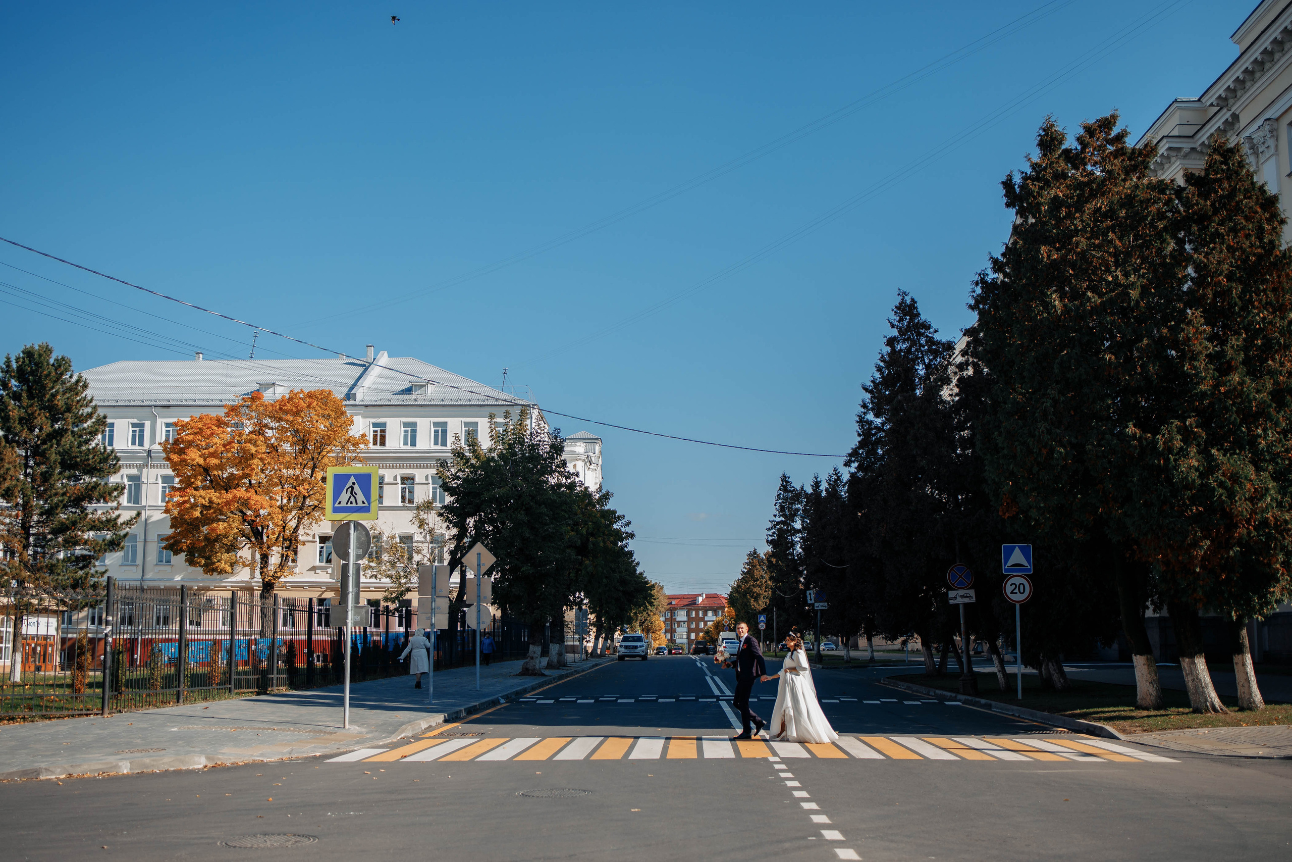 Свадебная прогулка. Свадебный фотограф Вашкевич Денис
