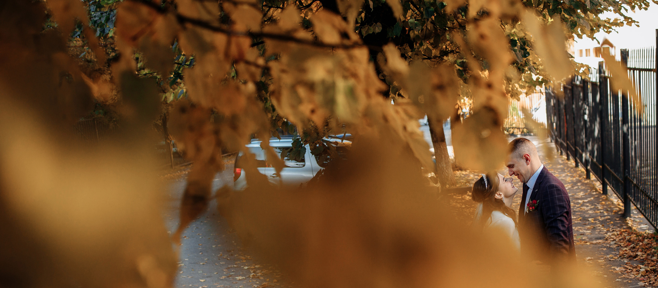 Свадебная прогулка. Свадебный фотограф Вашкевич Денис