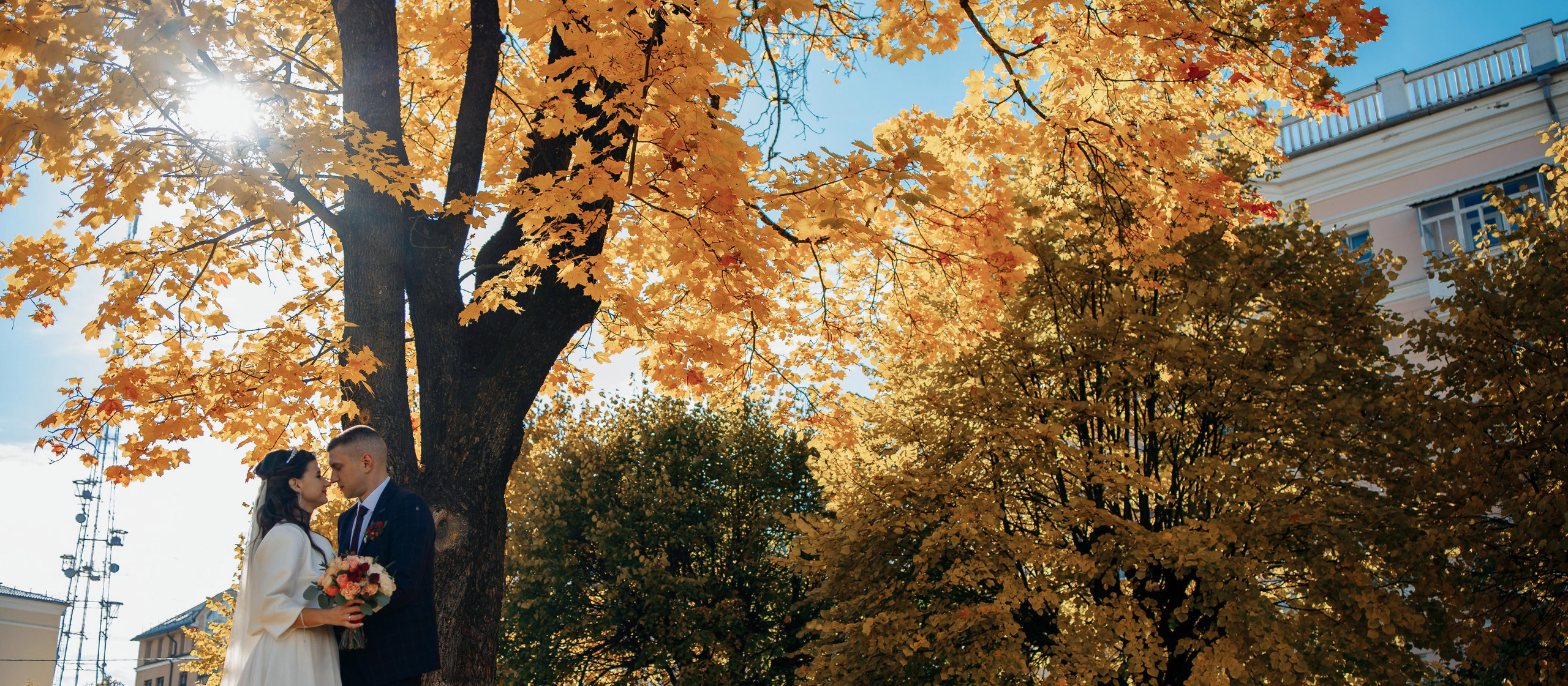 Свадебная прогулка. Свадебный фотограф Вашкевич Денис