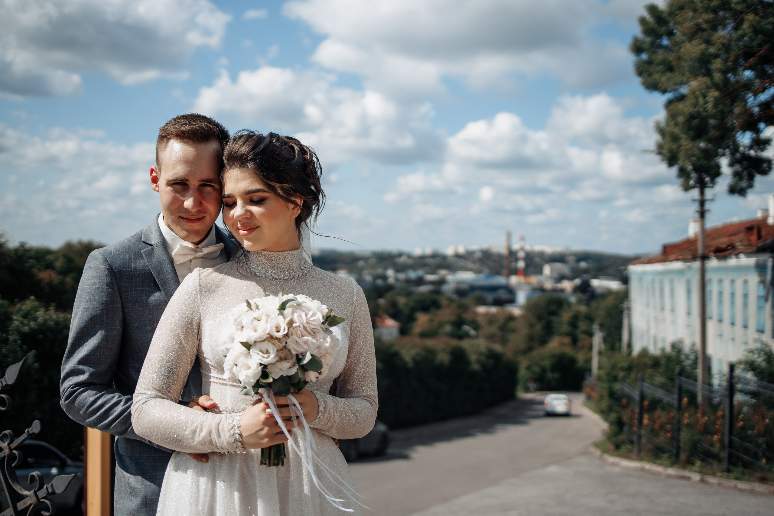 Свадебная прогулка в Высоком Смоленск. Фотограф Денис Вашкевич. Свадебный фотограф Вашкевич Денис