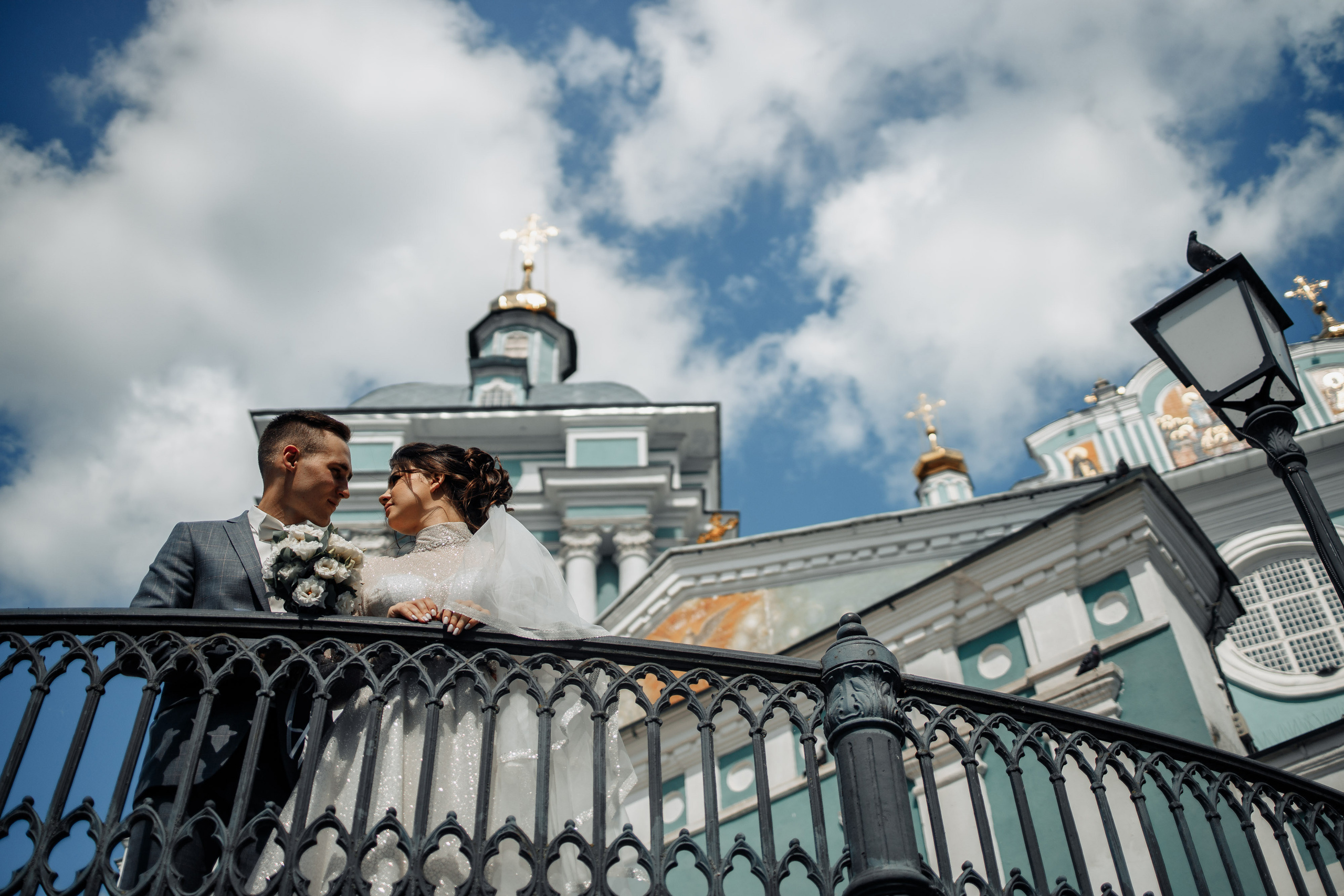 Свадебная прогулка в Высоком Смоленск. Фотограф Денис Вашкевич. Свадебный фотограф Вашкевич Денис