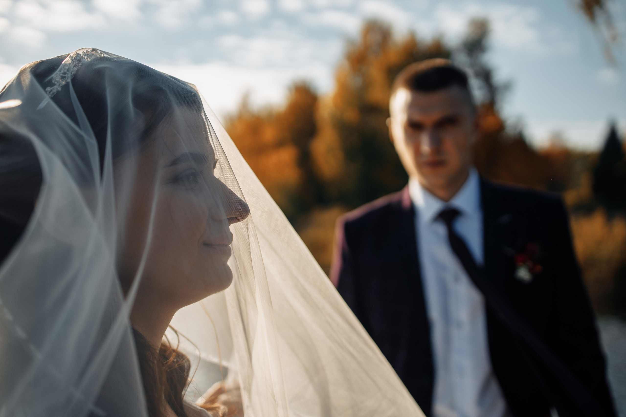 Свадебная прогулка. Свадебный фотограф Вашкевич Денис