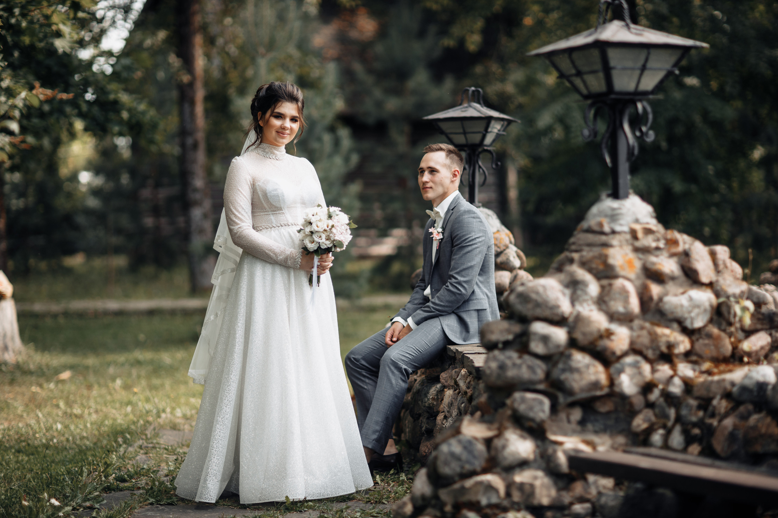 Свадебная прогулка в Высоком Смоленск. Фотограф Денис Вашкевич. Свадебный фотограф Вашкевич Денис
