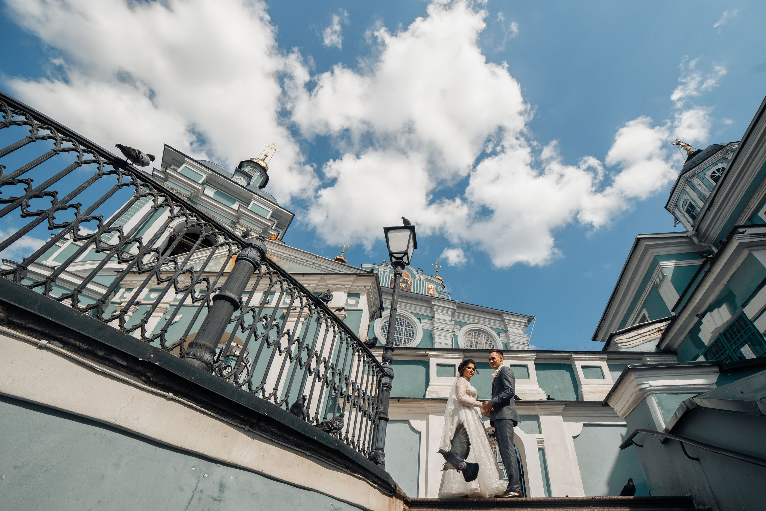 Свадебная прогулка в Высоком Смоленск. Фотограф Денис Вашкевич. Свадебный фотограф Вашкевич Денис