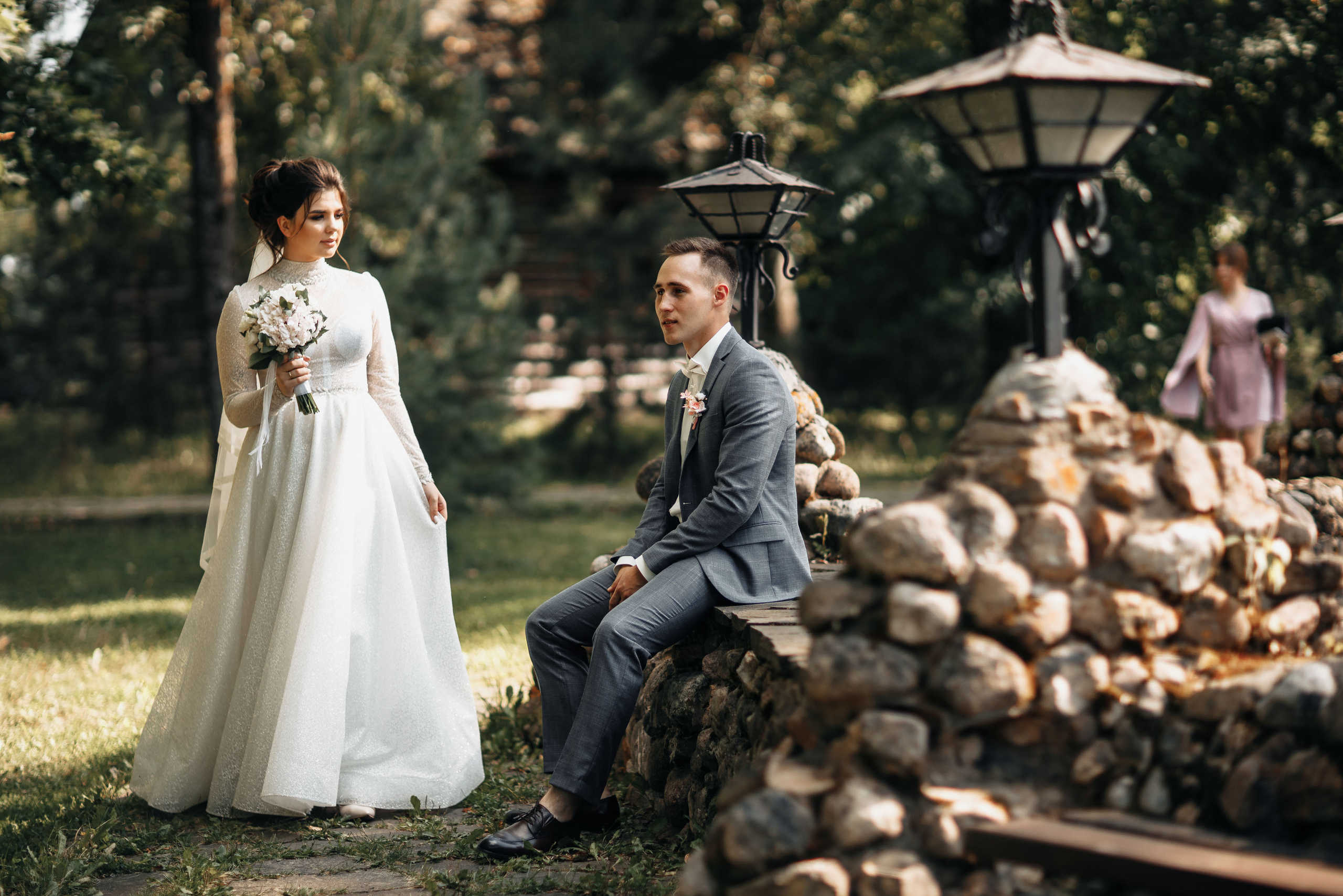 Свадебная прогулка в Высоком Смоленск. Фотограф Денис Вашкевич. Свадебный фотограф Вашкевич Денис