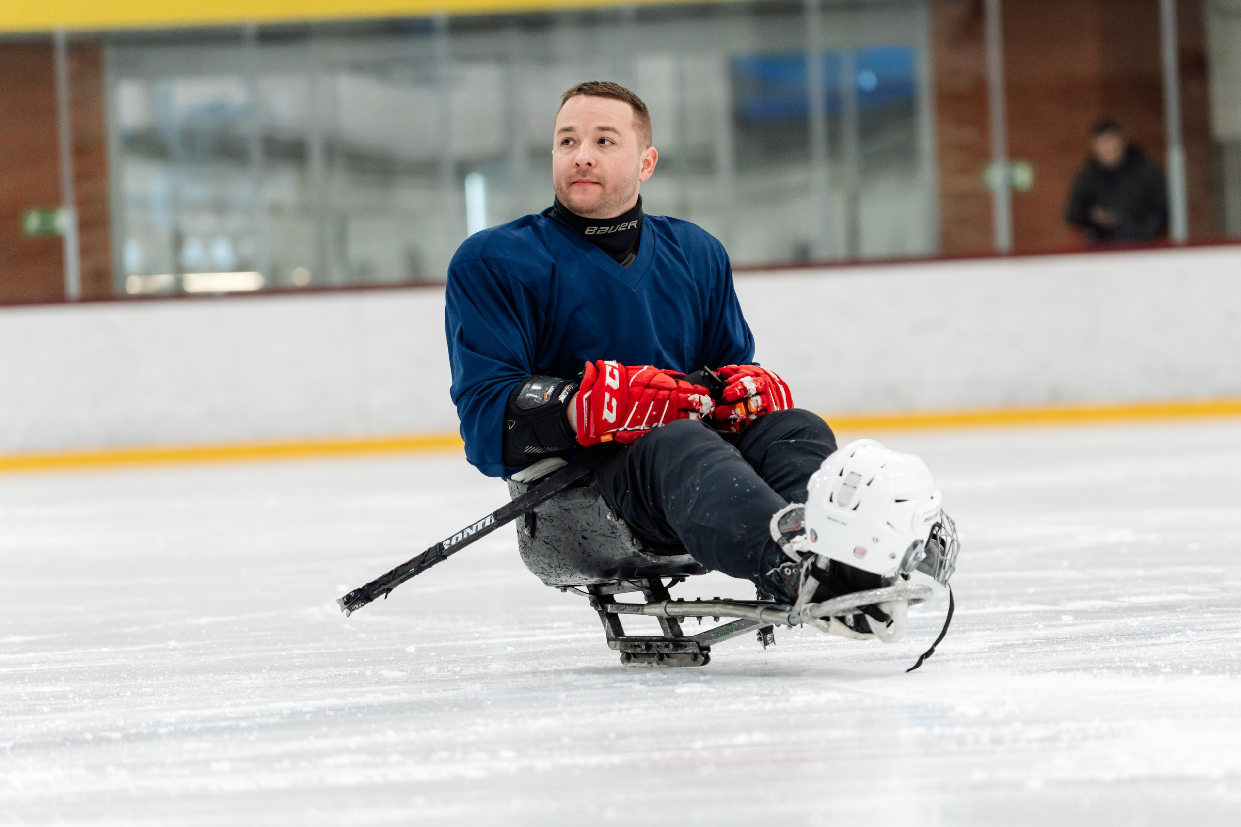 Игра в следж хоккей приуроченная 23.02.26 в арене Сталкер