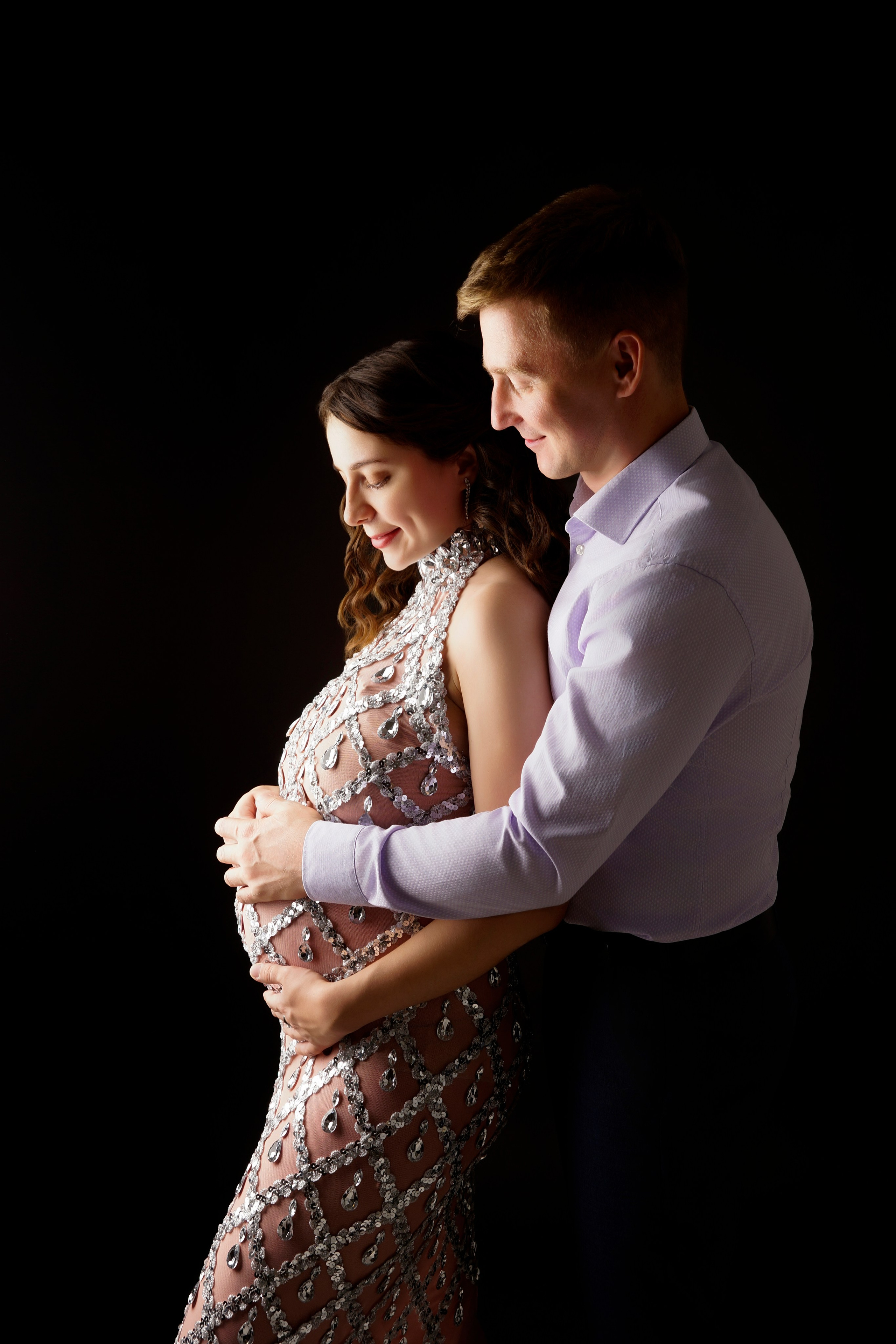 Съёмка беременности в моей фотостудии «НЕБО». Женский фотограф в Химках Алёна Ленёва