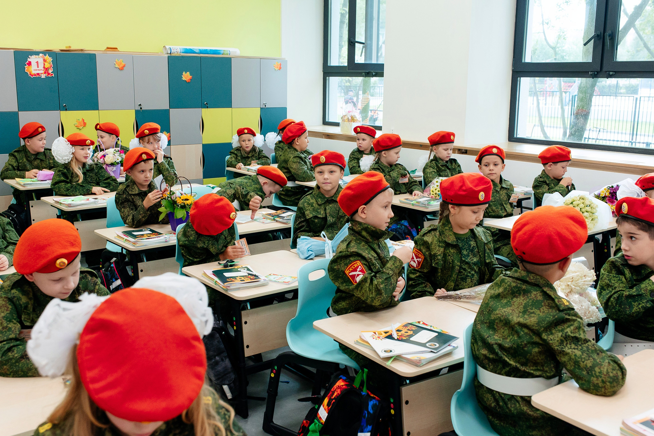 1-A класс 1 сентября. Семейный и детский фотограф в Москве Александра Мак