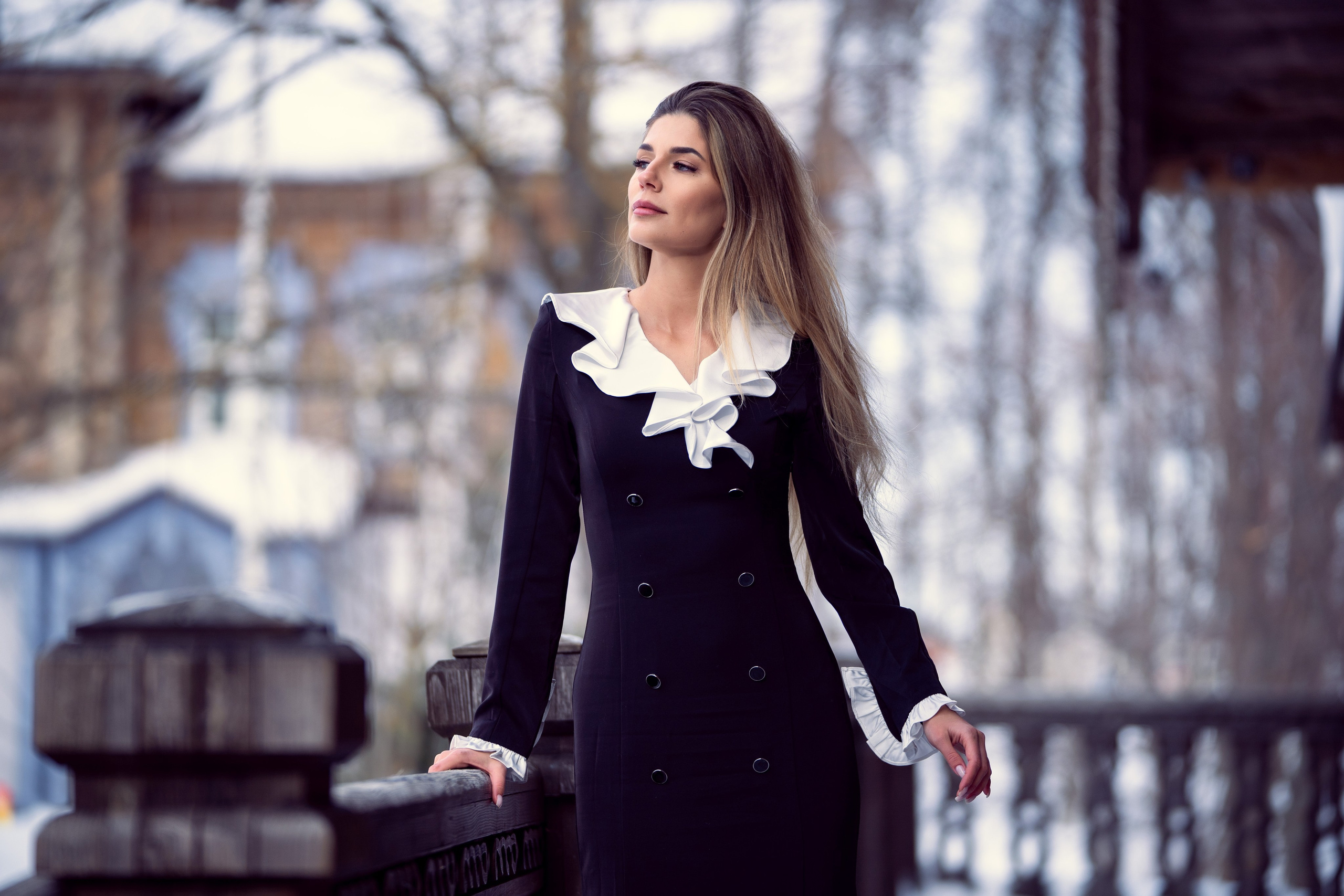 Зимний портрет для Екатерины. Каталожная и промышленная съемка в Москве Александр Плонский