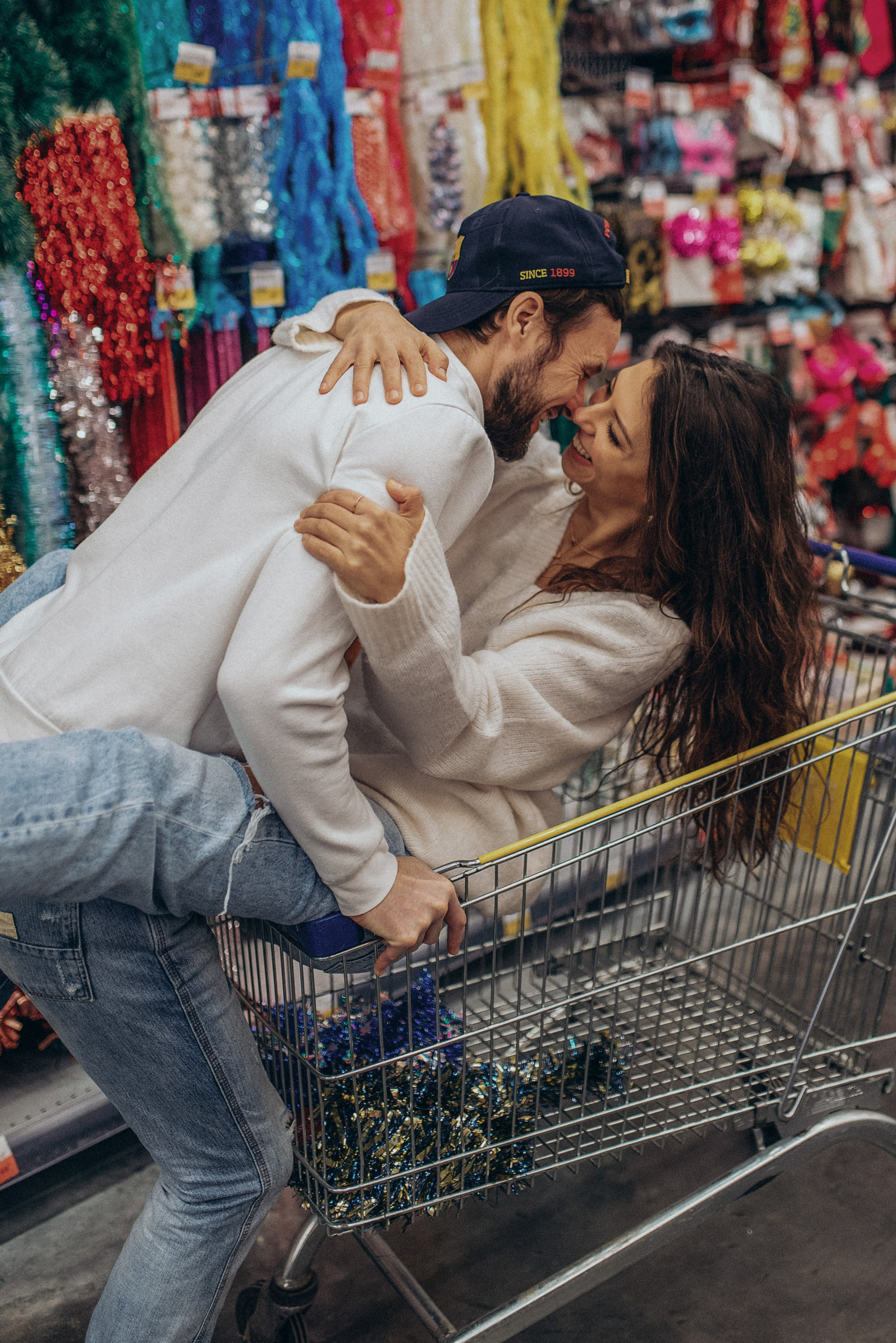 Lovestory в супермаркете. Семейный фотограф в Москве Екатерина Север