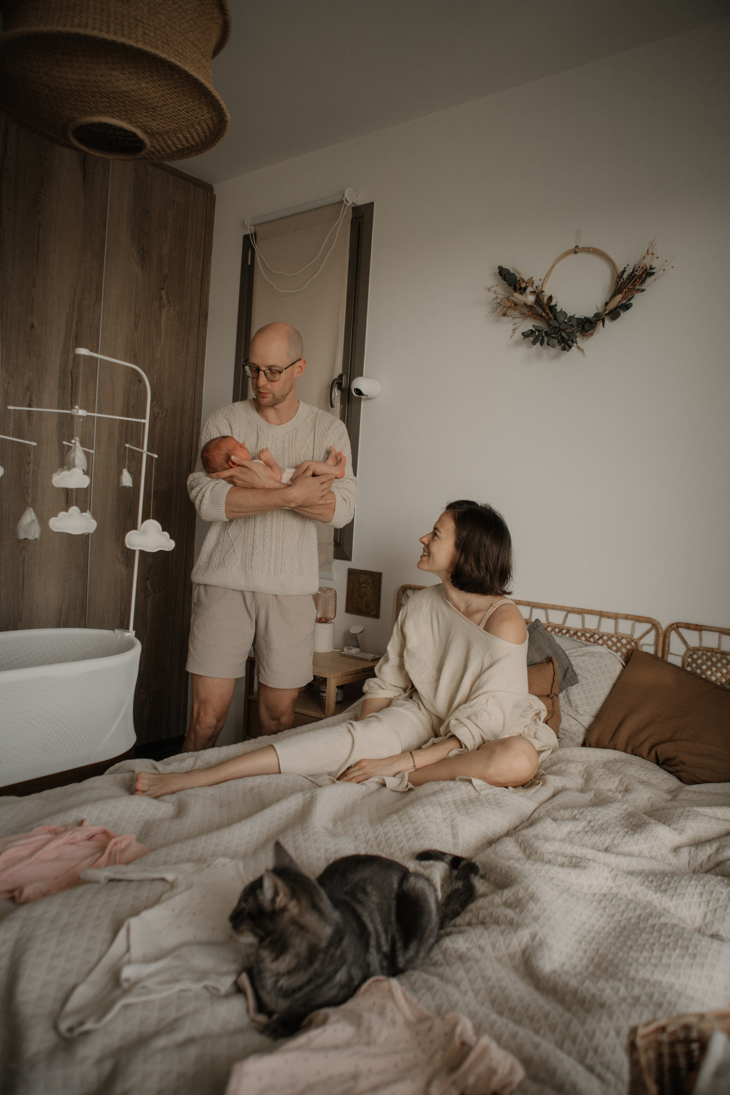 Kira + Katya & Igor. Portrait, family and pet photographer in Cyprus, Ksenia Bourdelle