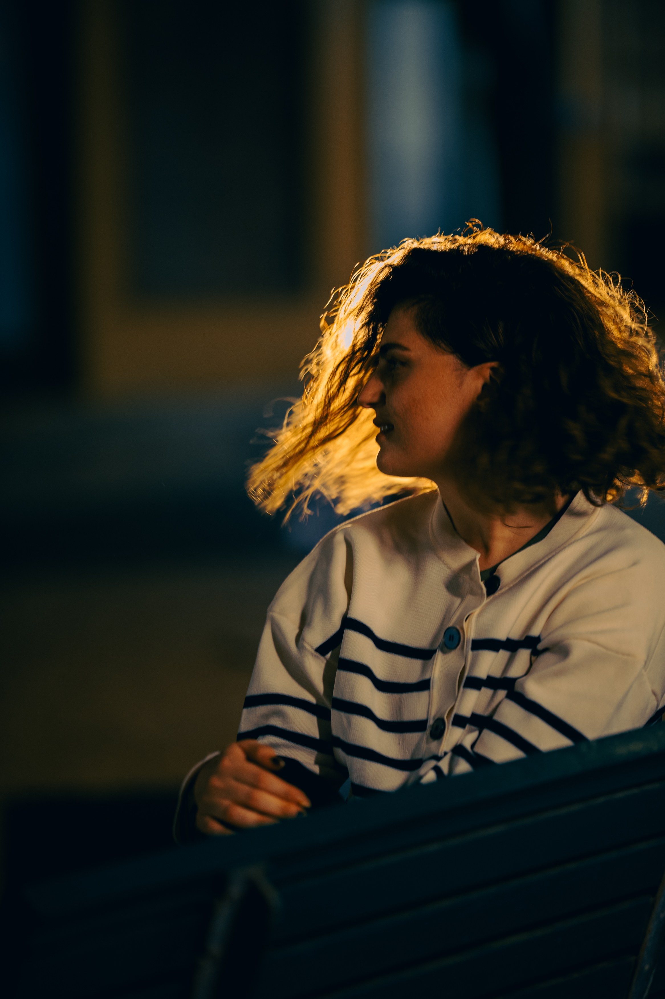 NIGHT CITY. Anastasiia Antoniuk portrait, family and couple photographer, Portugal