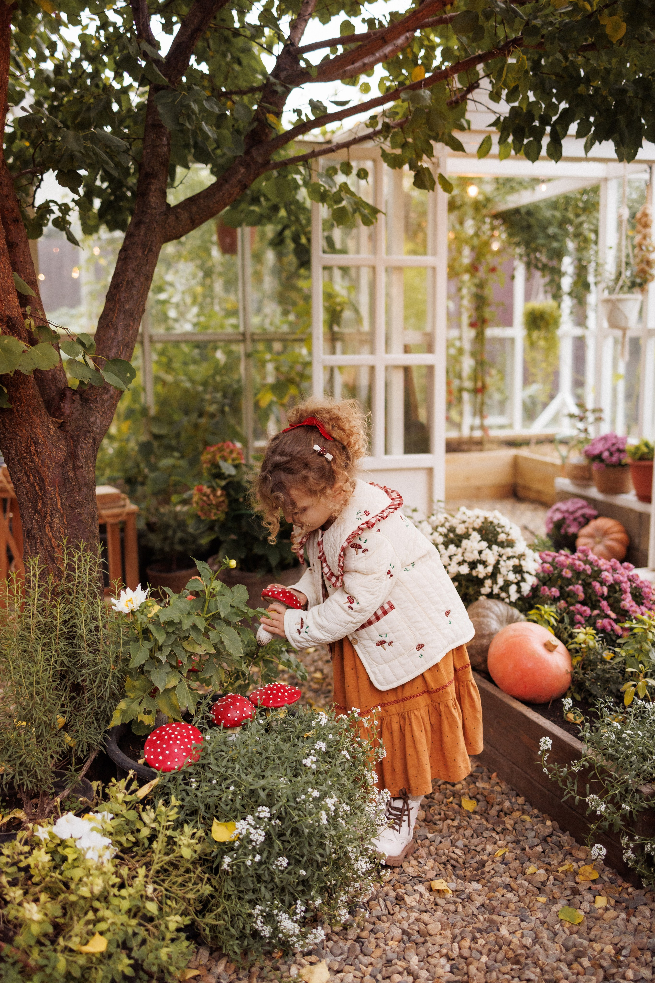 Семейная фотосессия в осенних декорациях фотостудии «Теплица», город Краснодар. Семейный и детский фотограф в Краснодаре Анна Трашкова